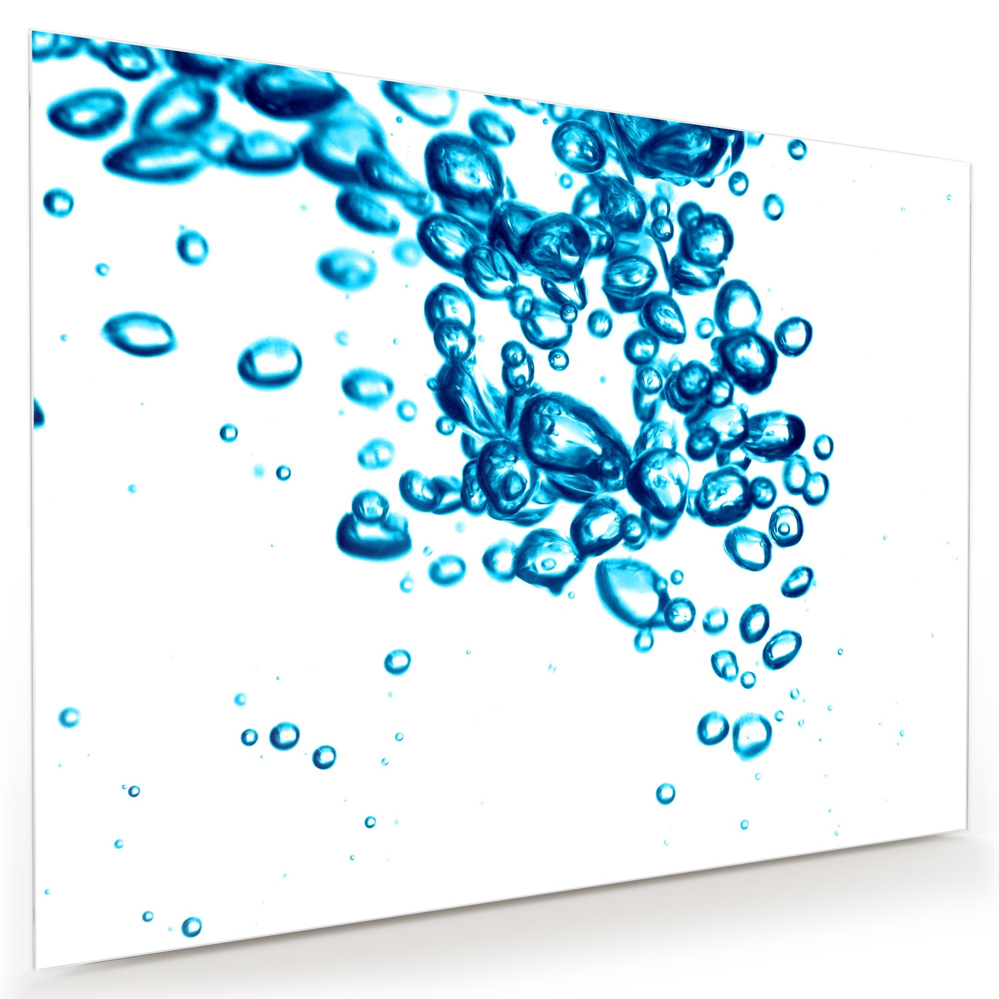 Wandbild - Wasser
mit blauen Bläschen
