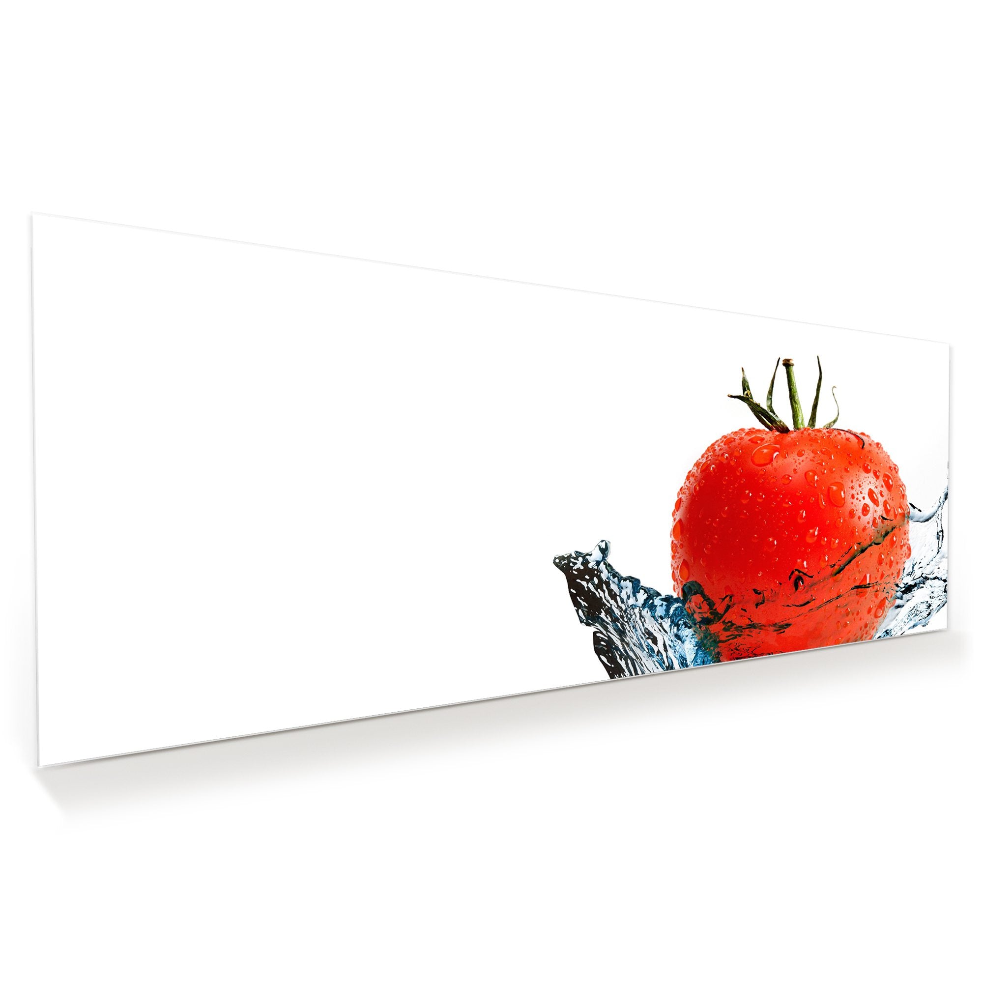 Wandbild - Tomate auf Wasserweller