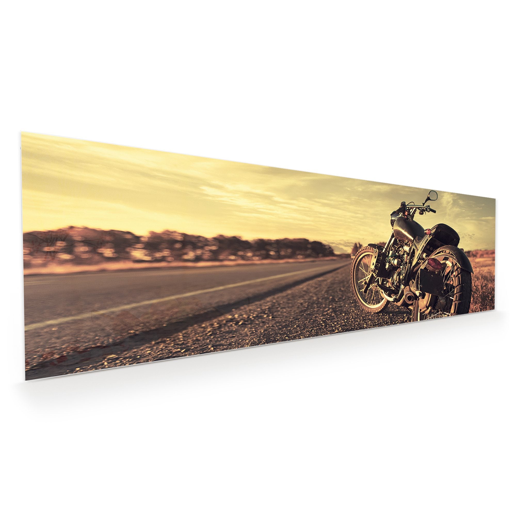 Wandbild - Freedom, Motorrad