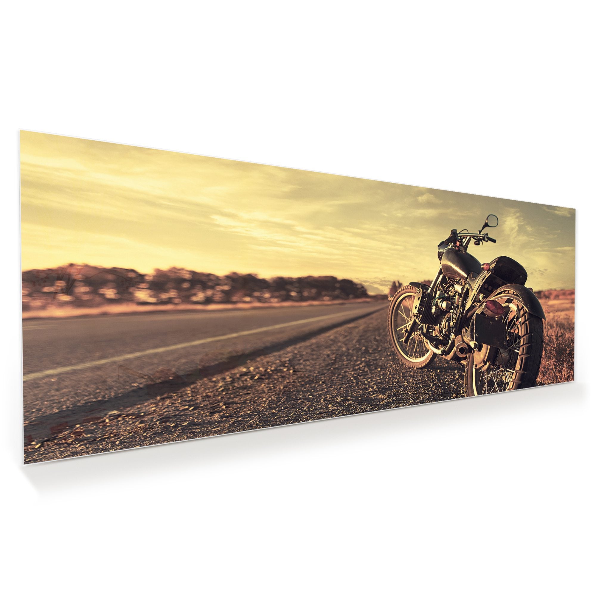 Wandbild - Freedom, Motorrad