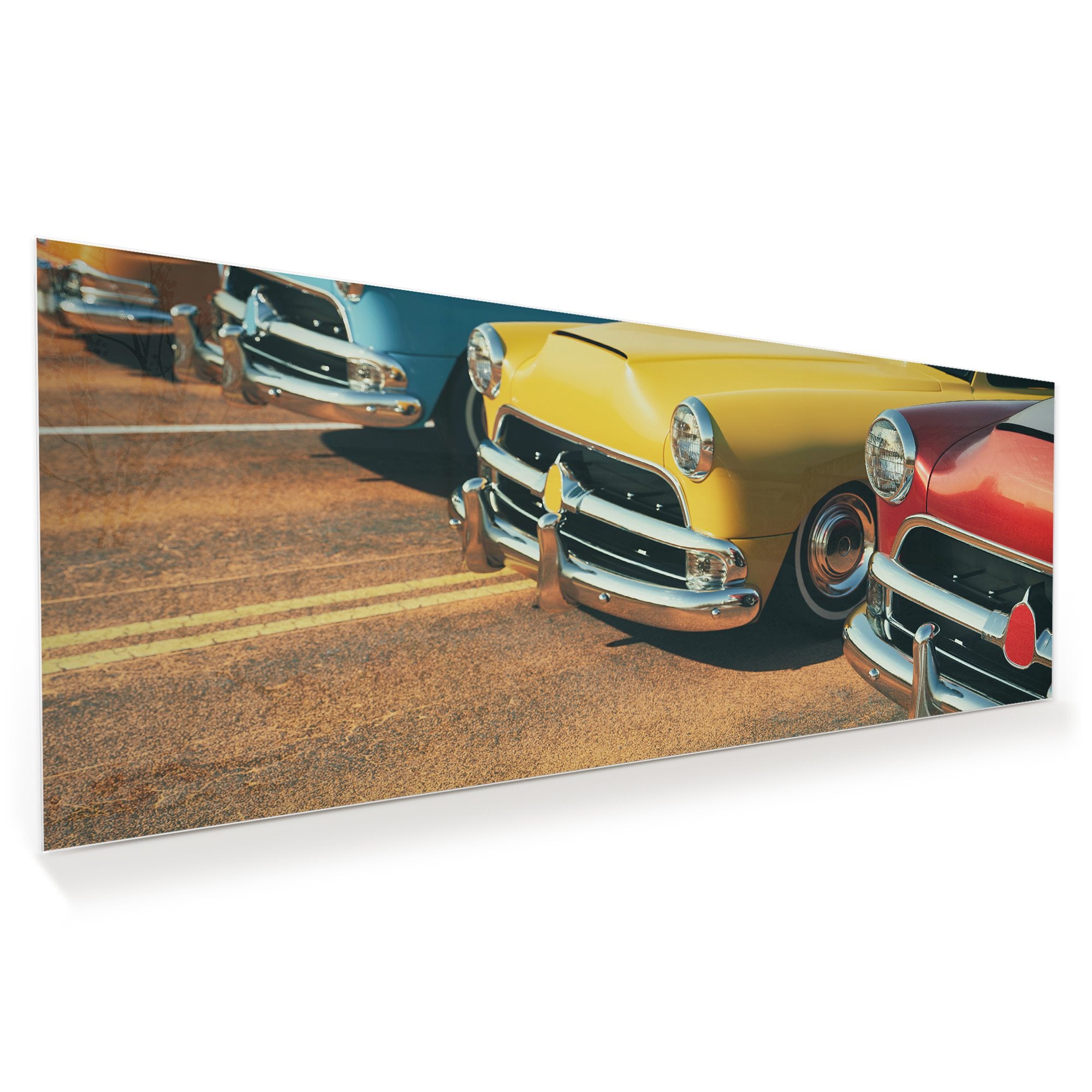 Wandbild - Klassische Autos, 3D