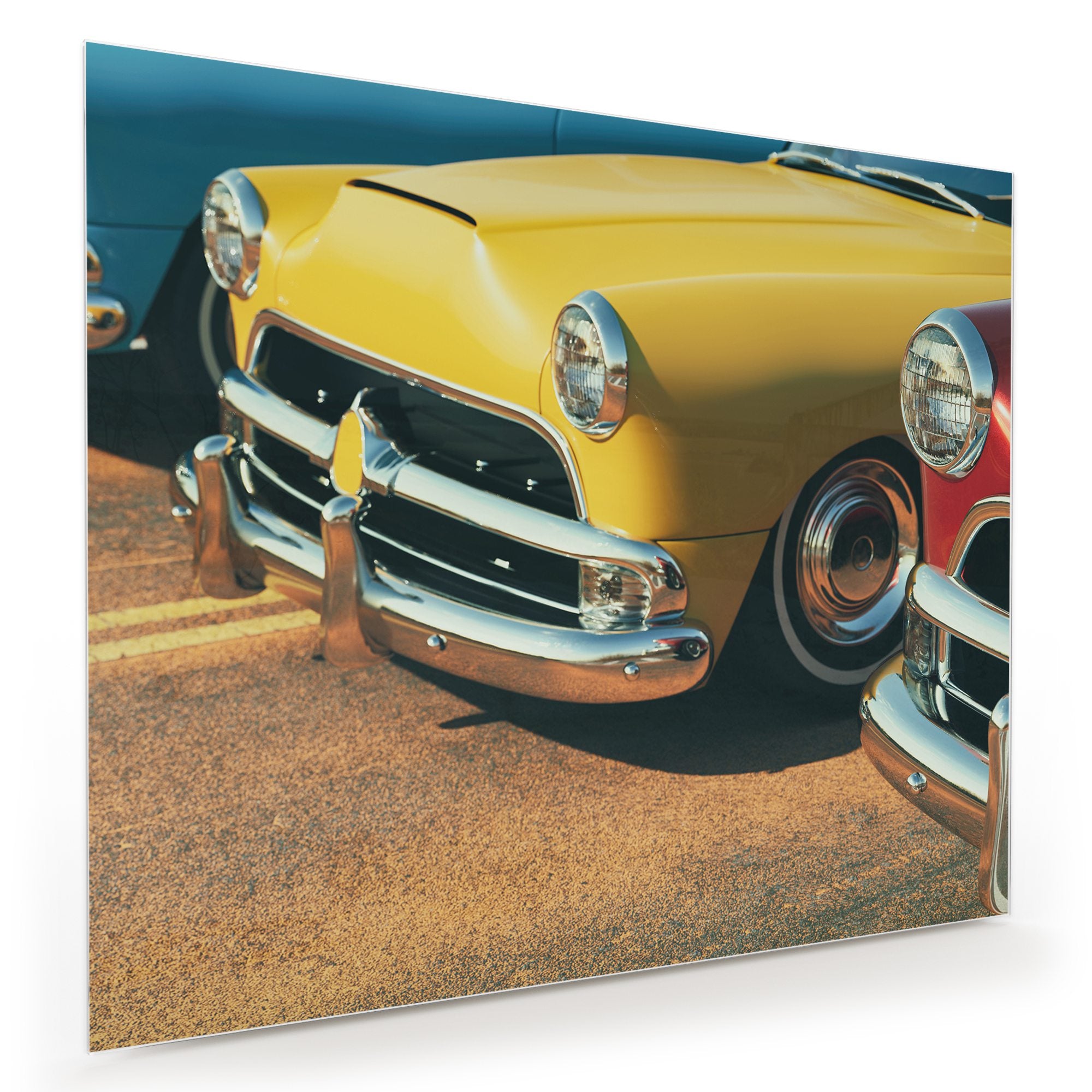 Wandbild - Klassische Autos, 3D