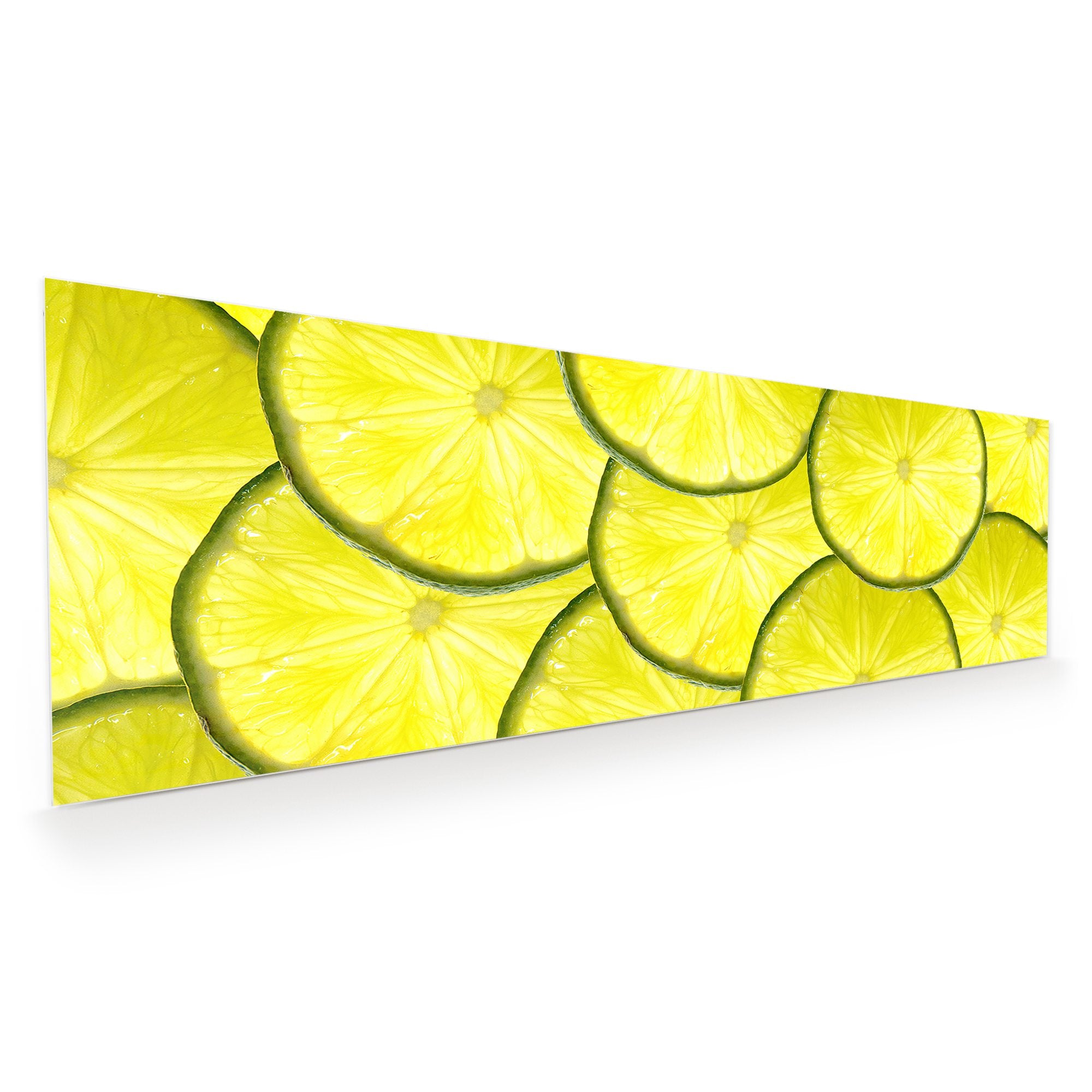 Wandbild - Limettenscheiben