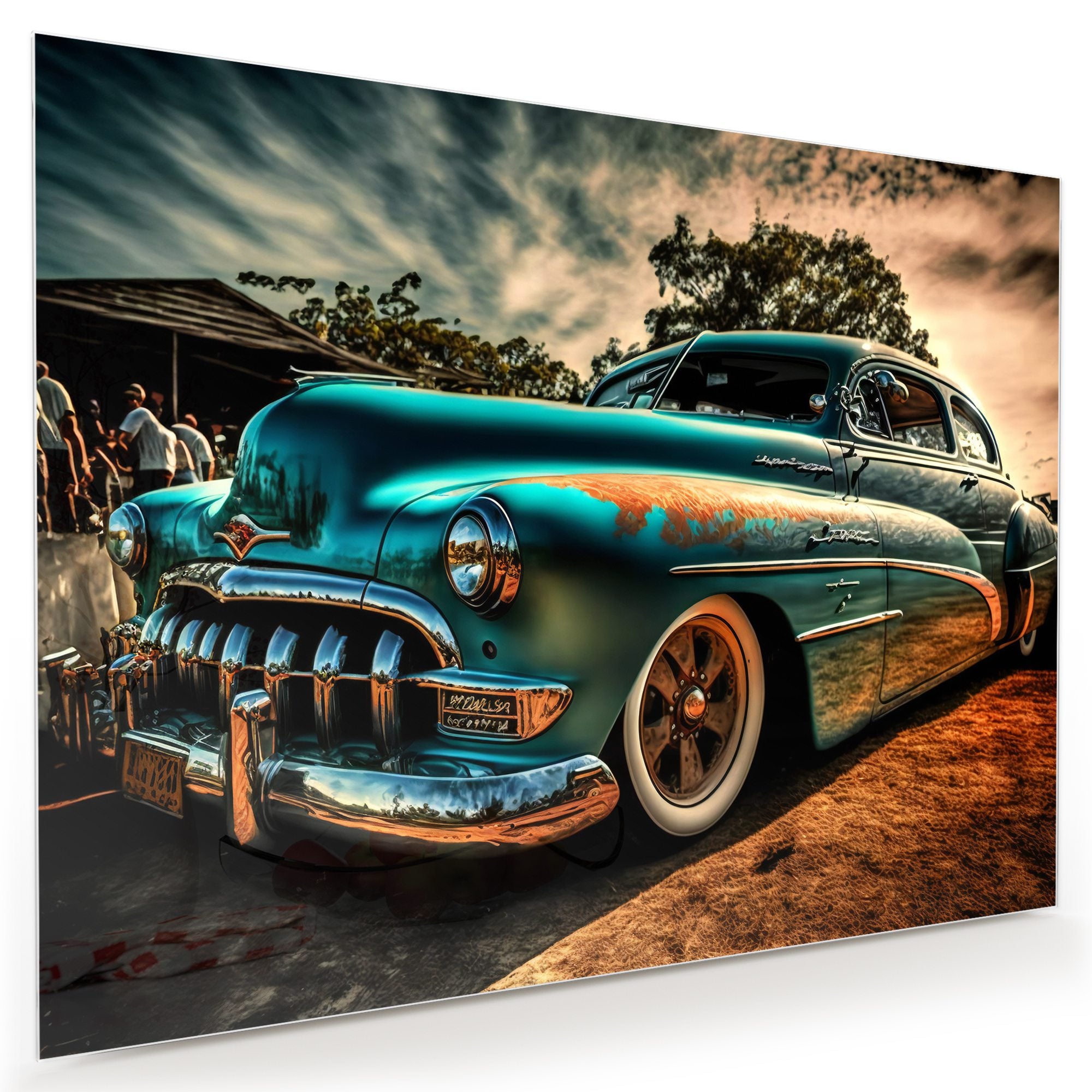 Wandbild - Oldtimer Show, 3D