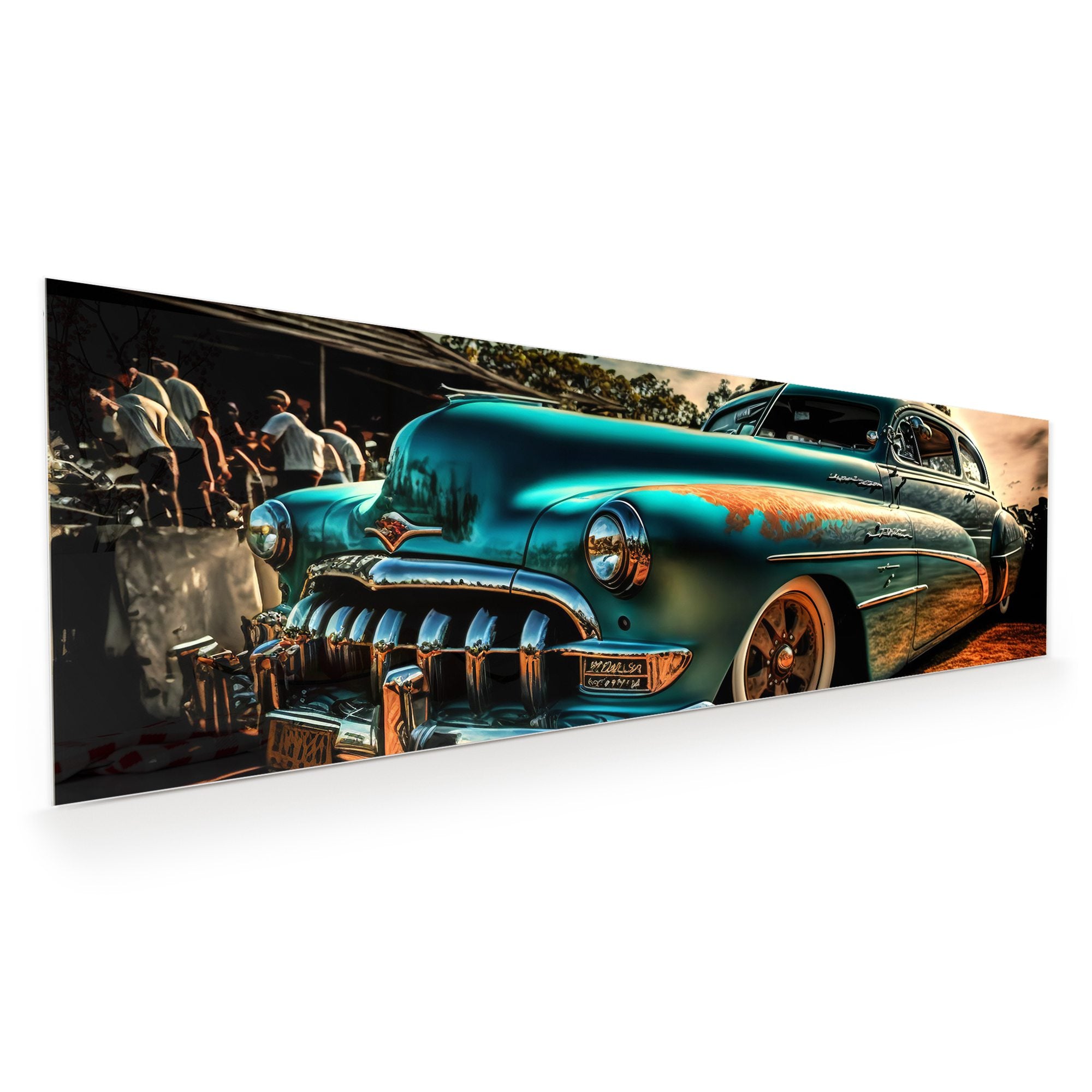 Wandbild - Oldtimer Show, 3D