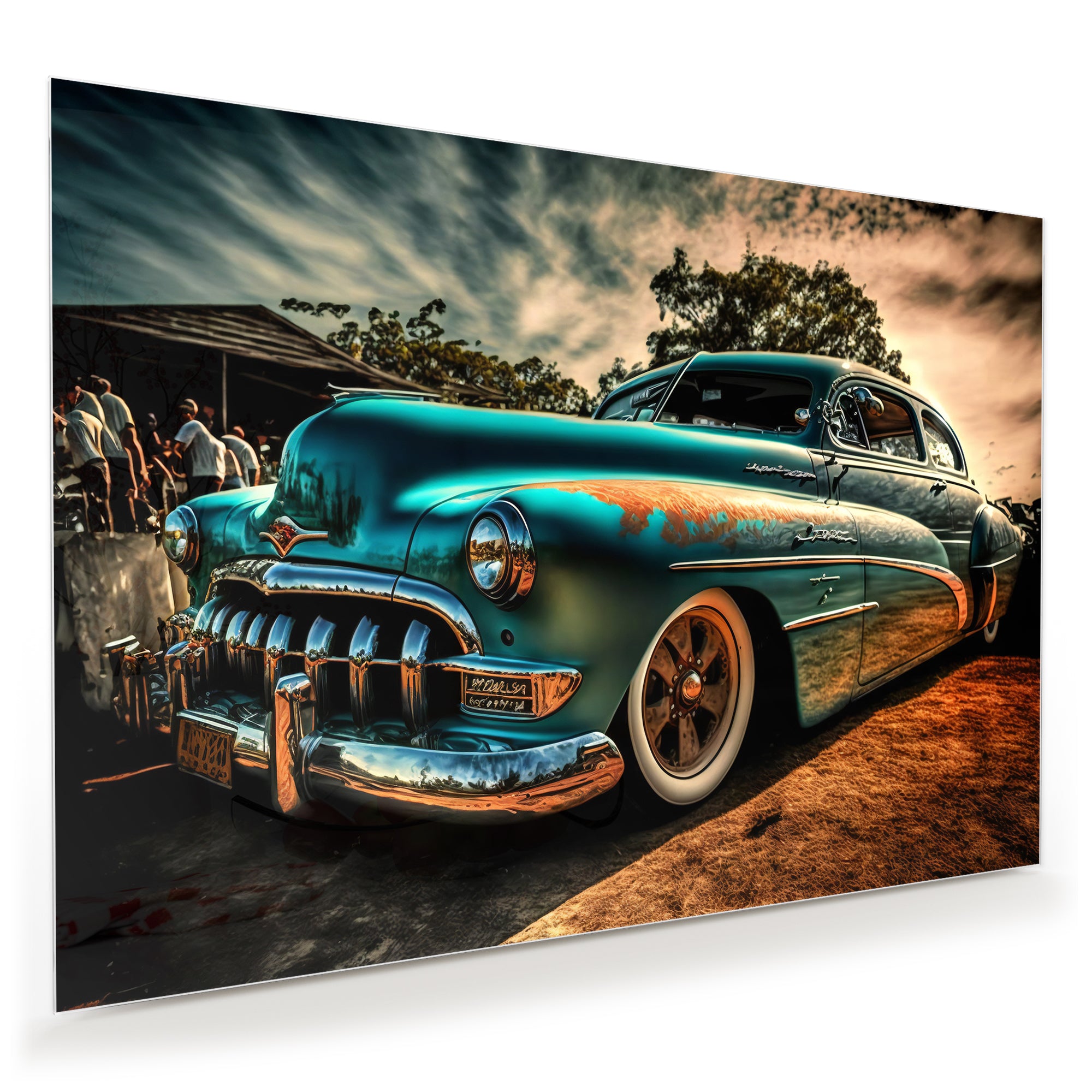 Wandbild - Oldtimer Show, 3D