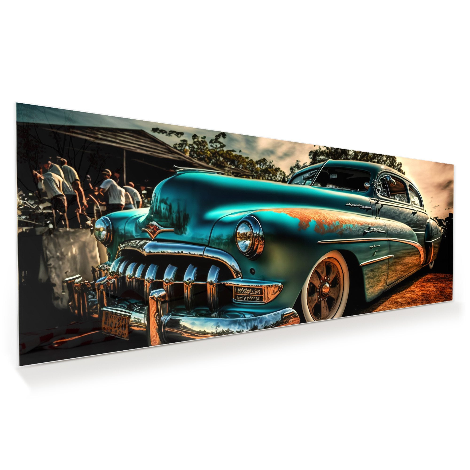 Wandbild - Oldtimer Show, 3D