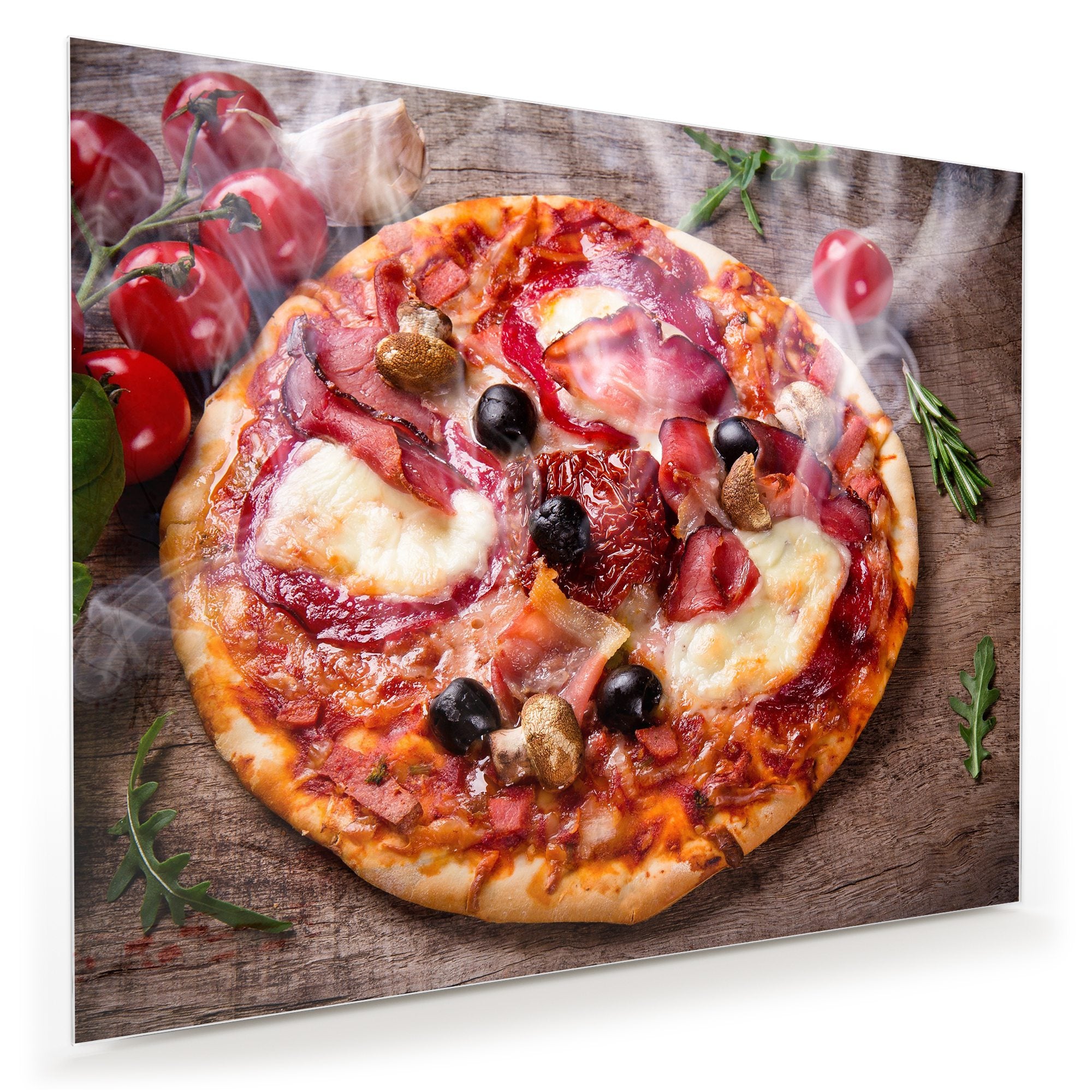 Wandbild - heisse Pizza