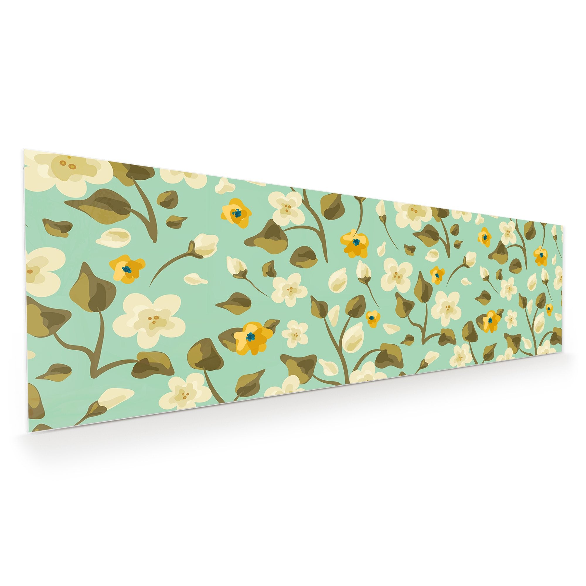 Wandbild - Florales Muster