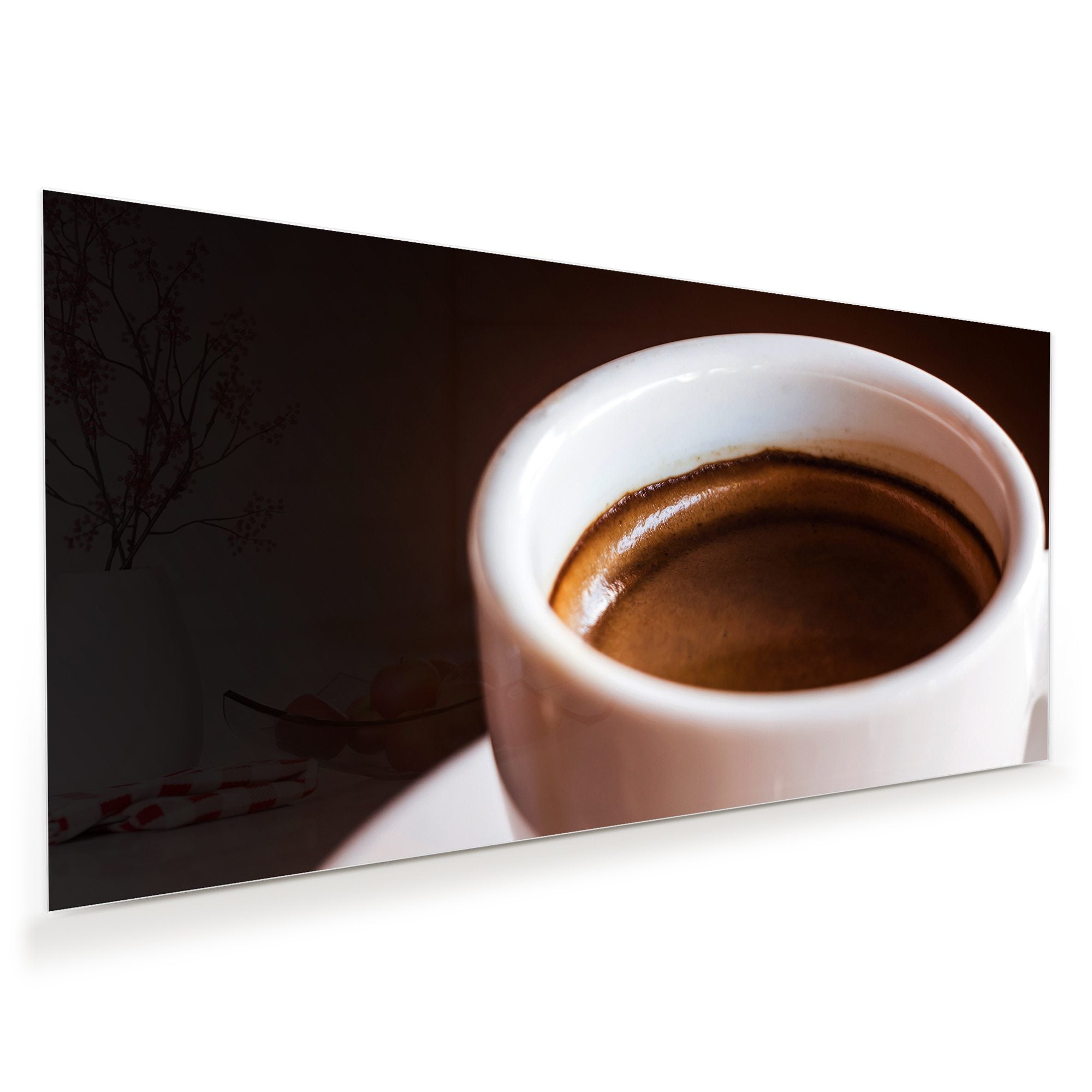 Wandbild - Espresso in Tasse