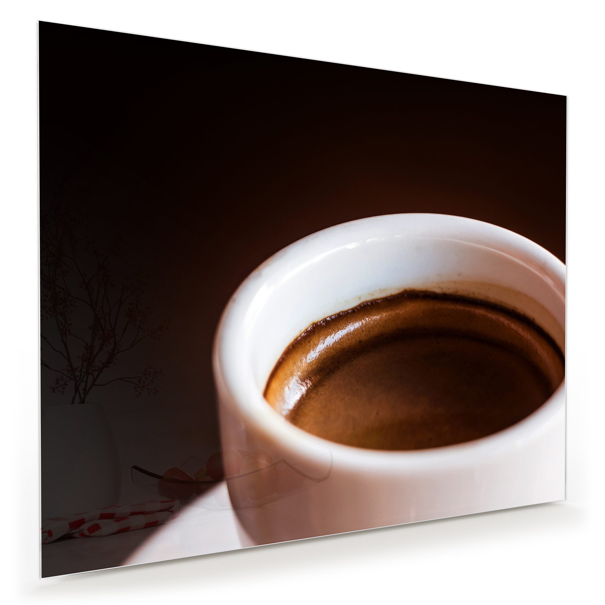 Wandbild - Espresso in Tasse