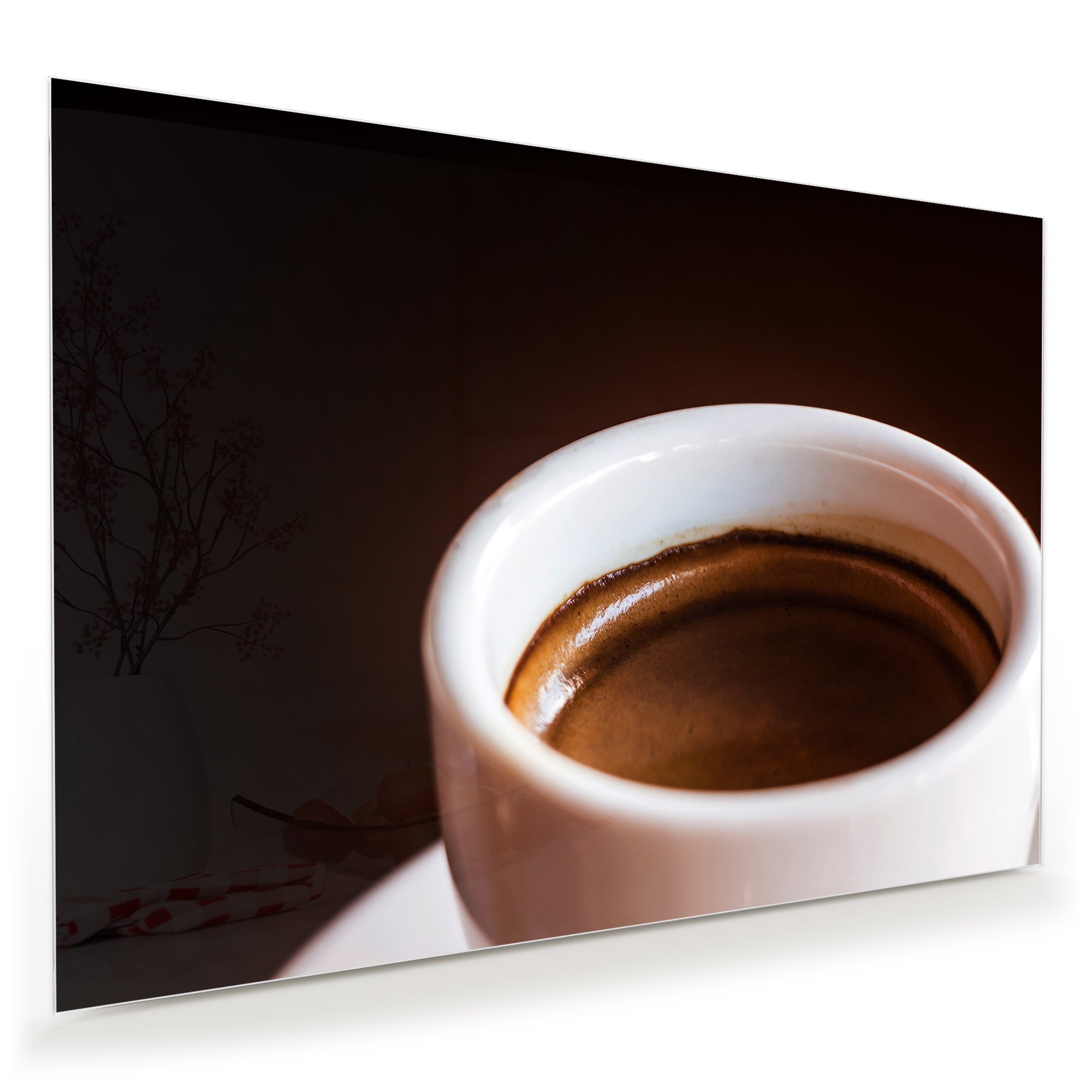 Wandbild - Espresso in Tasse