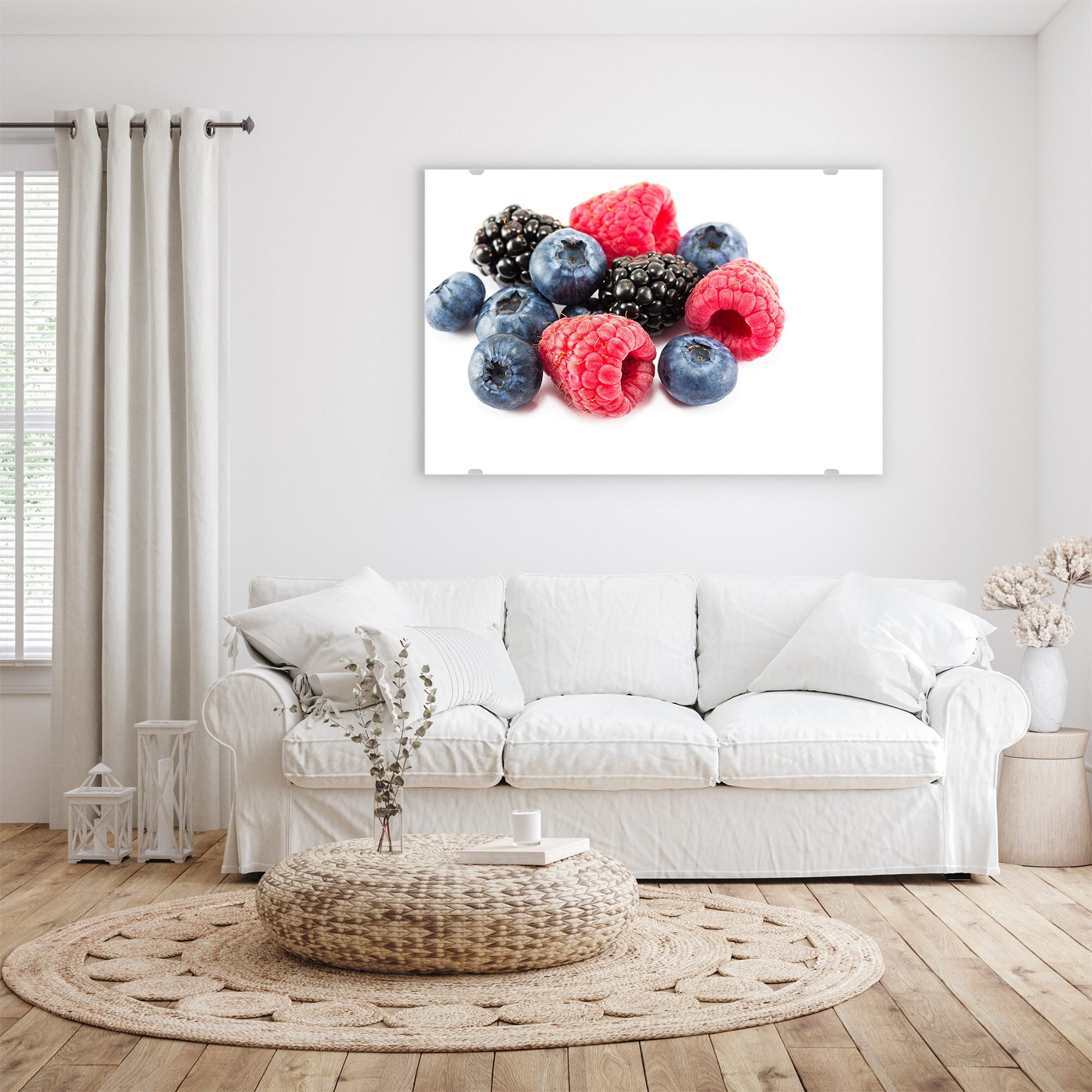 Wandbild - Beeren gemischt