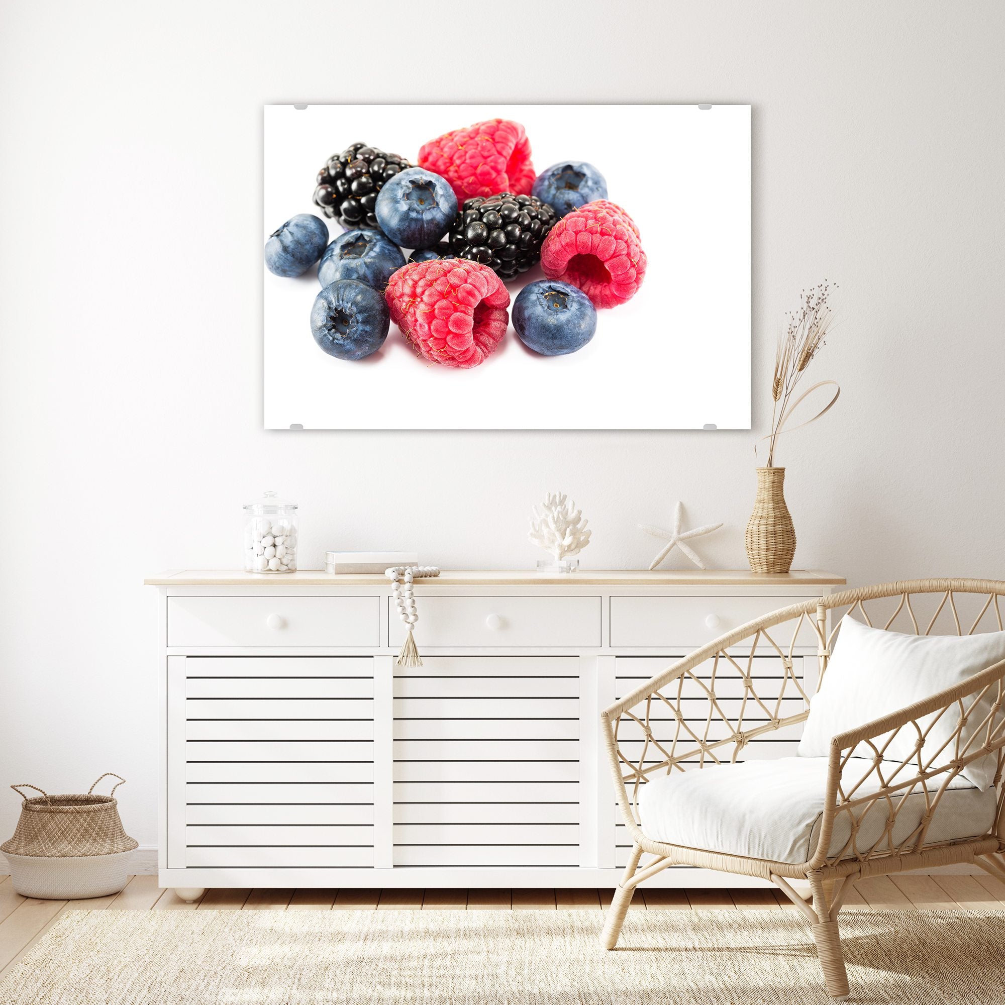 Wandbild - Beeren gemischt