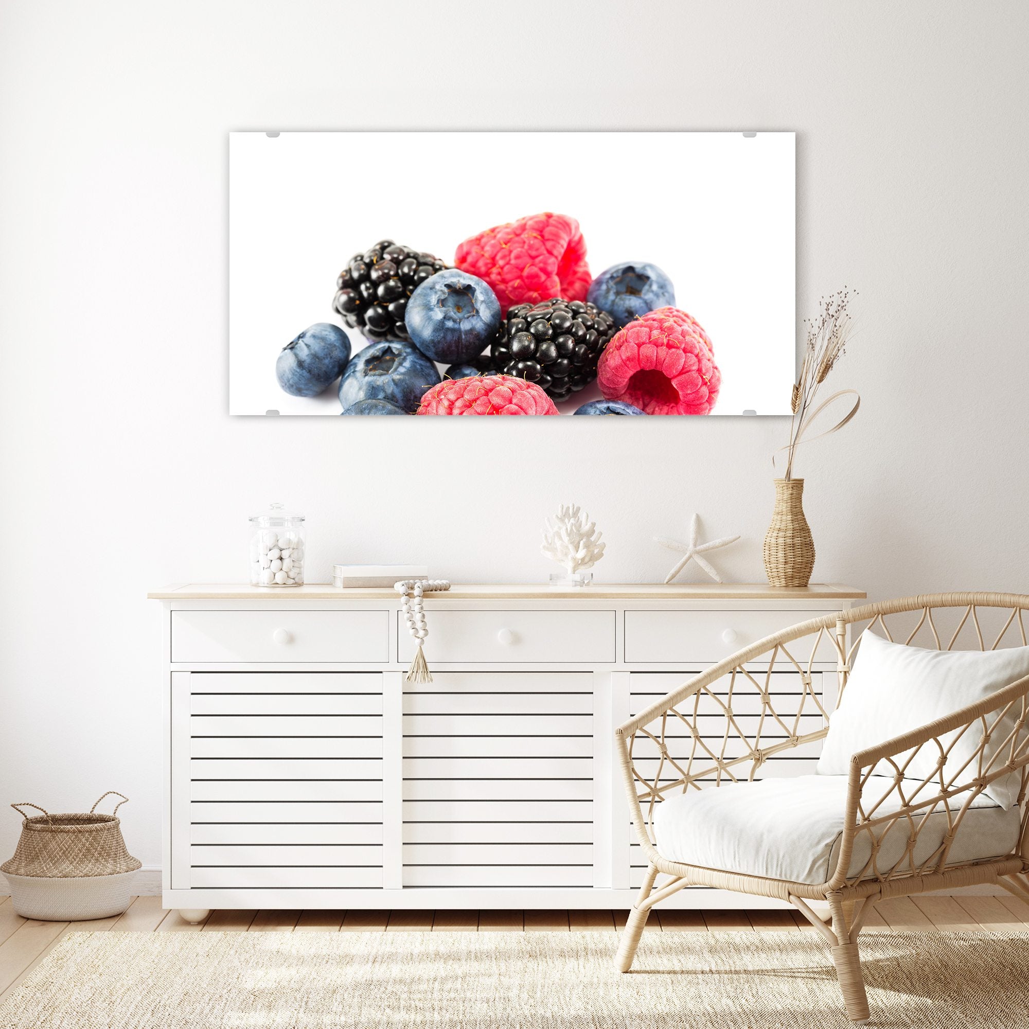 Wandbild - Beeren gemischt