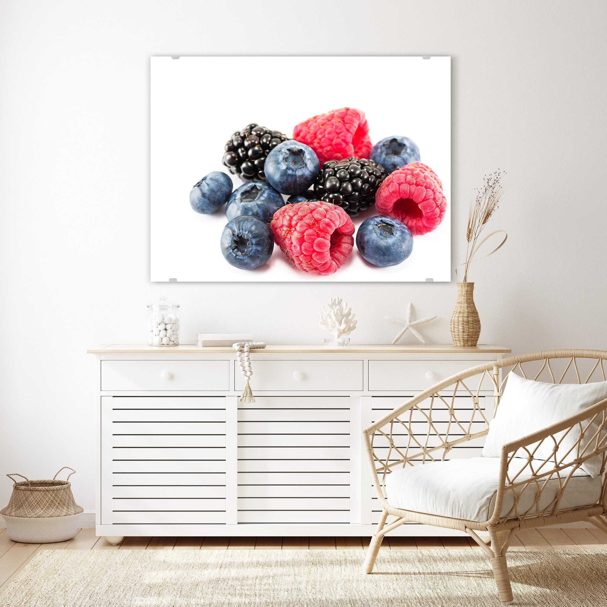 Wandbild - Beeren gemischt