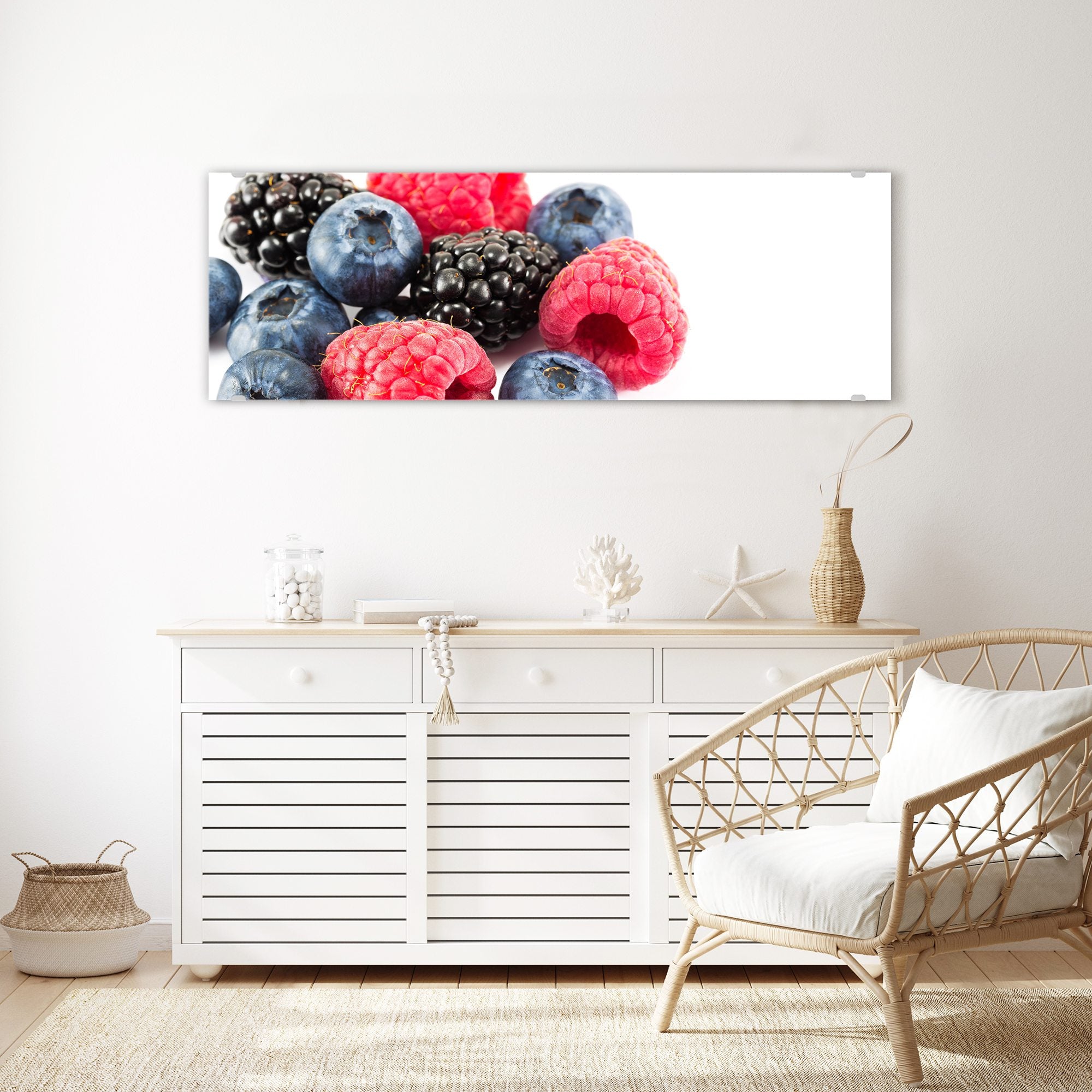 Wandbild - Beeren gemischt