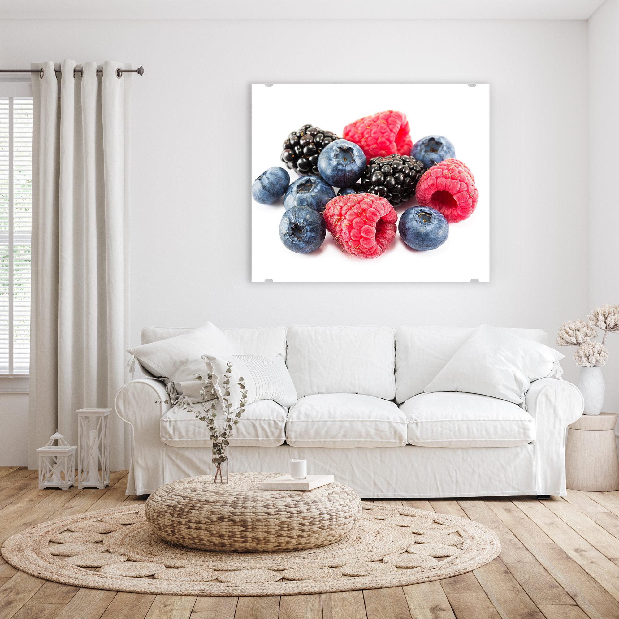 Wandbild - Beeren gemischt