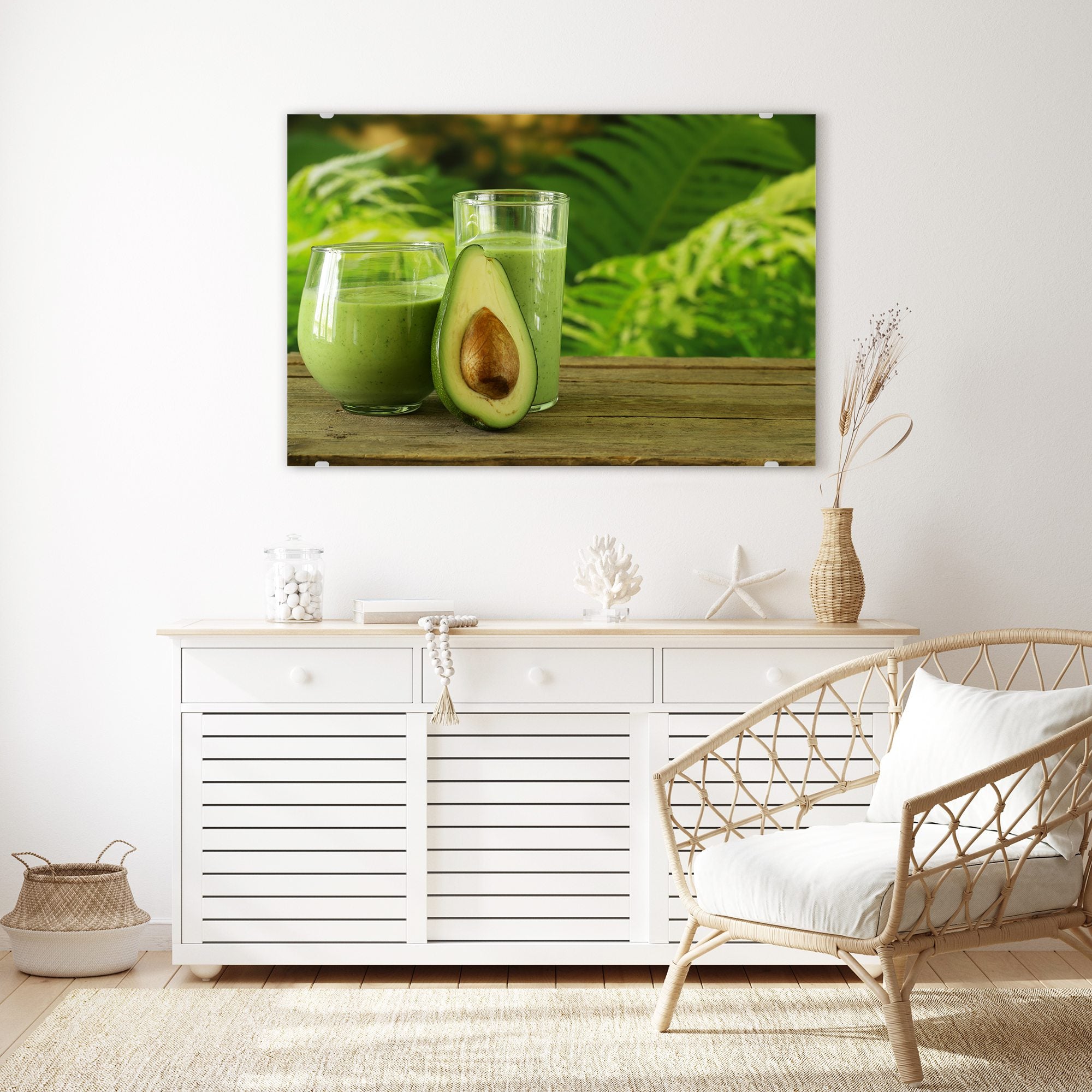 Wandbild - Avocadosaft