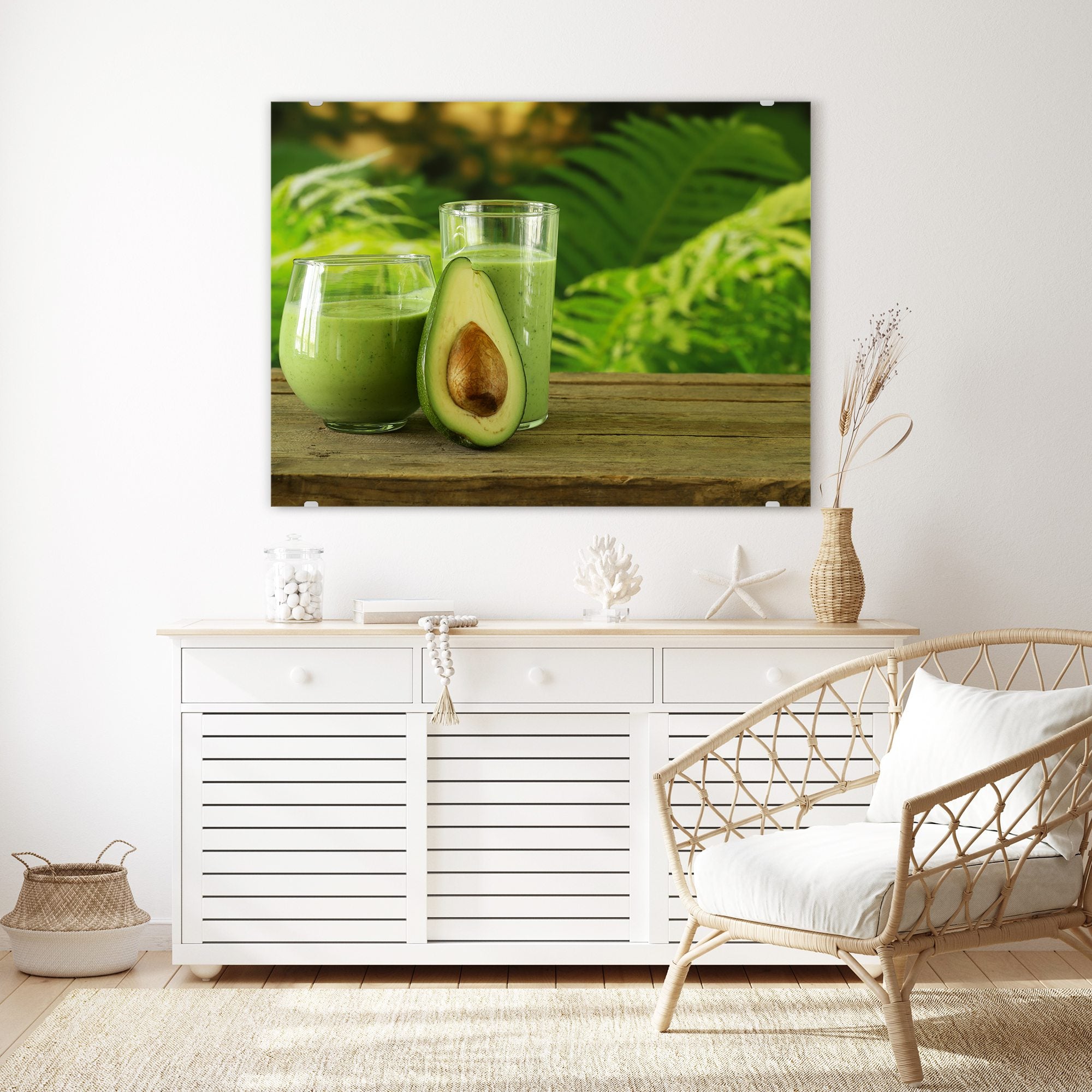 Wandbild - Avocadosaft