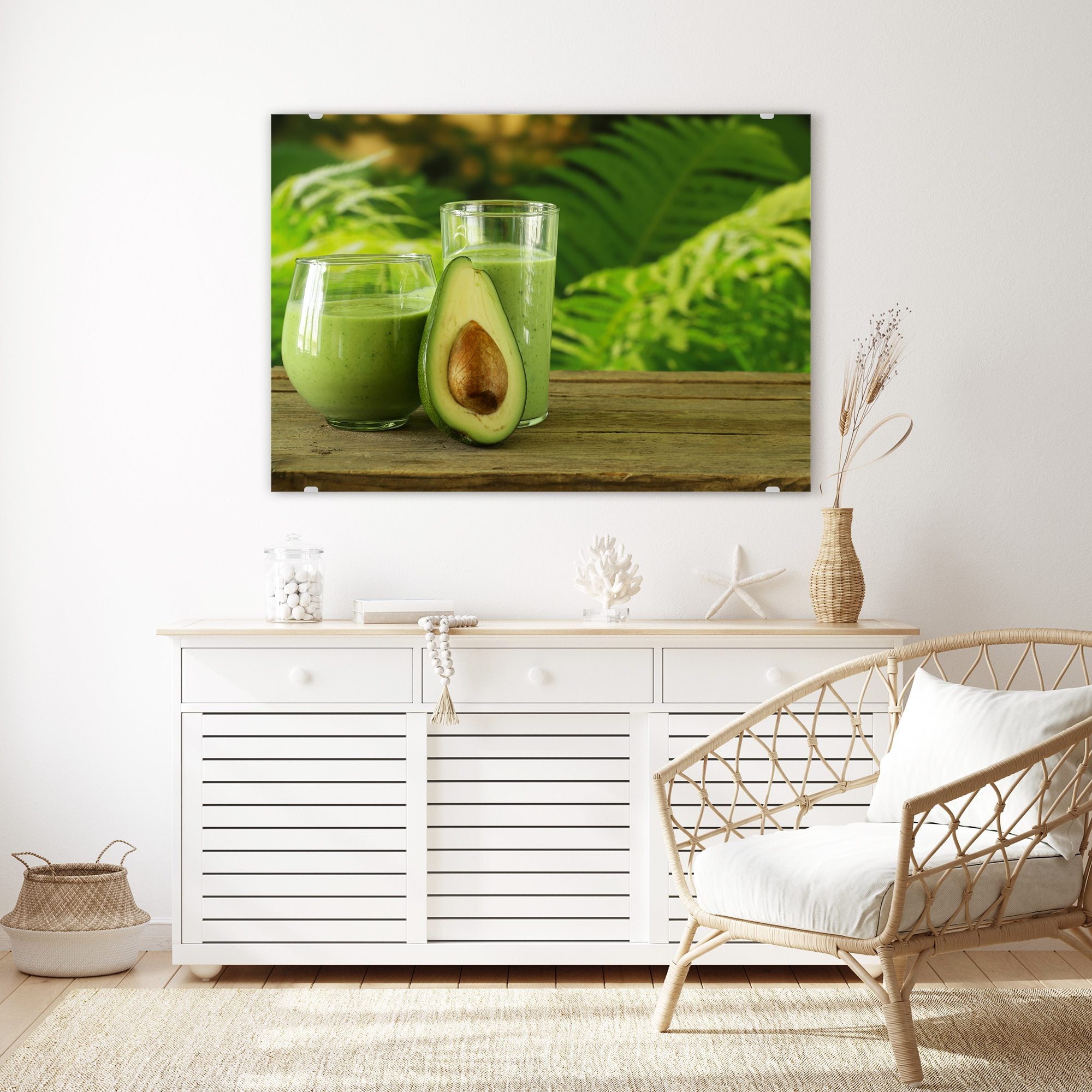 Wandbild - Avocadosaft