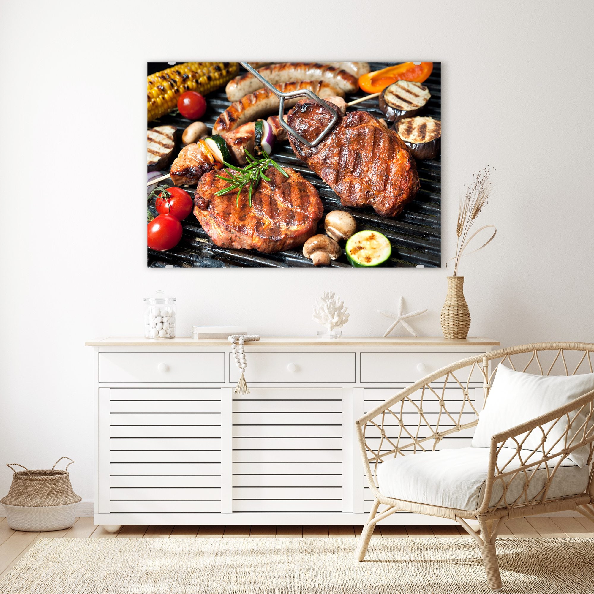 Wandbild - Grillvariation