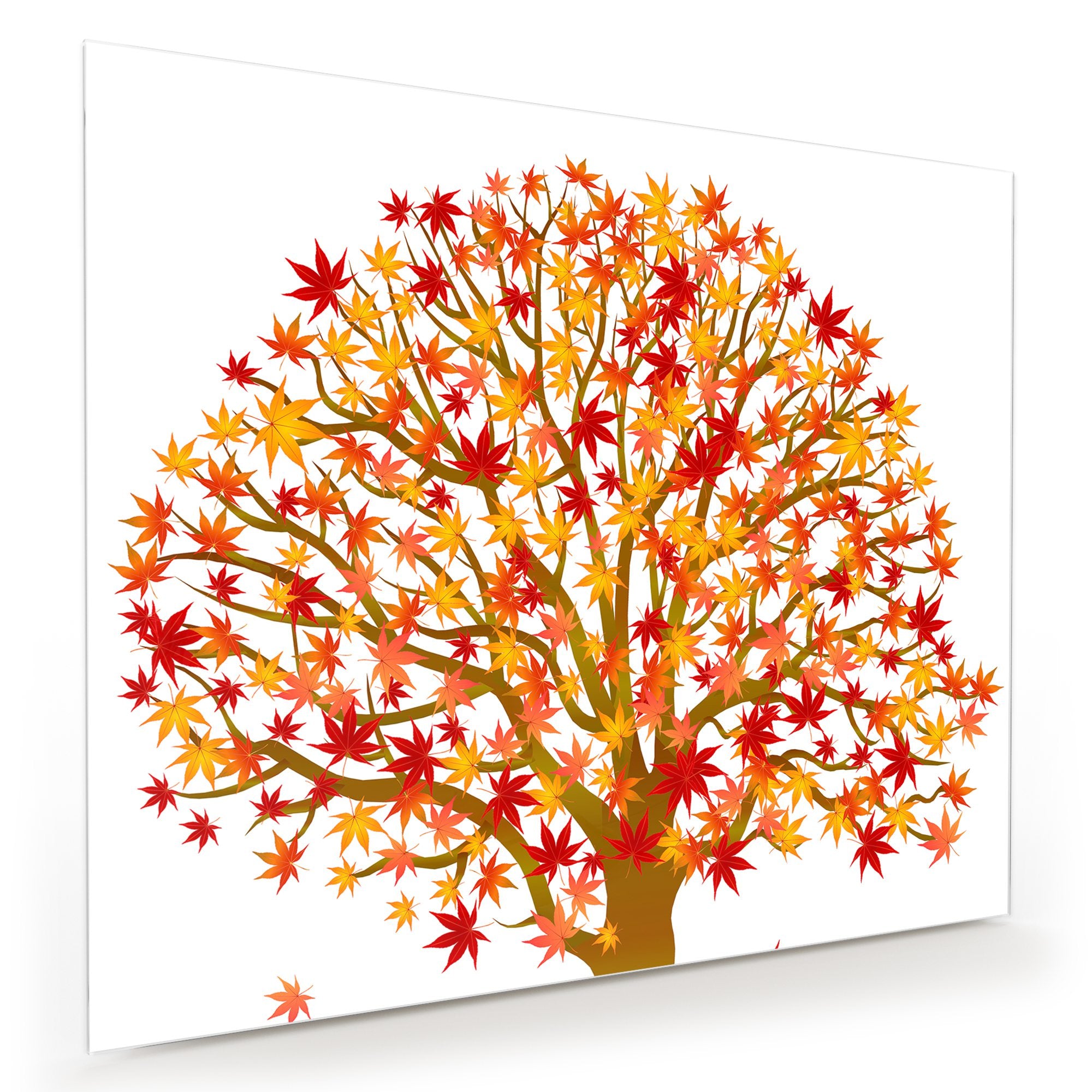 Wandbild - Baum im Herbst