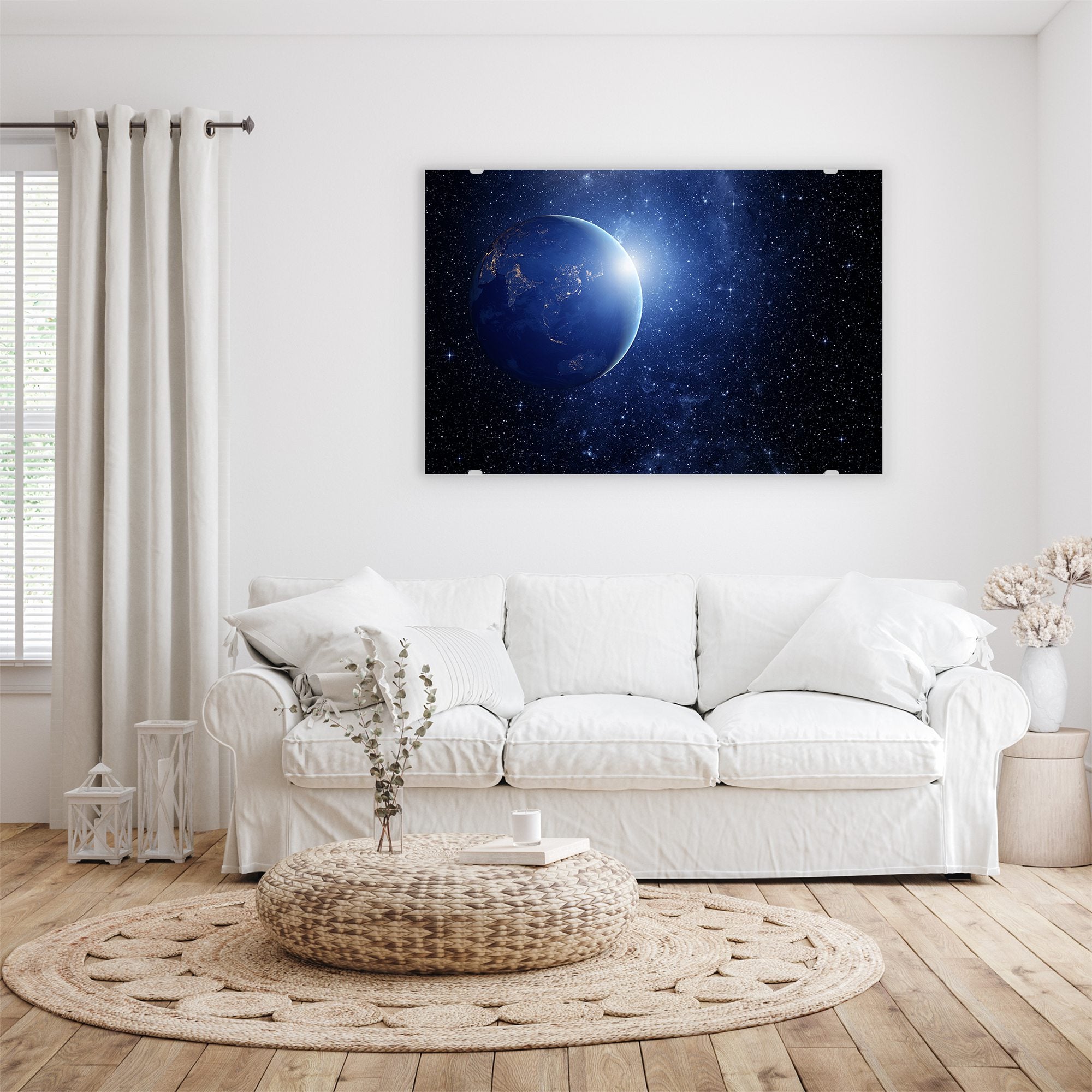 Wandbild - Bild der Sterne und Planet