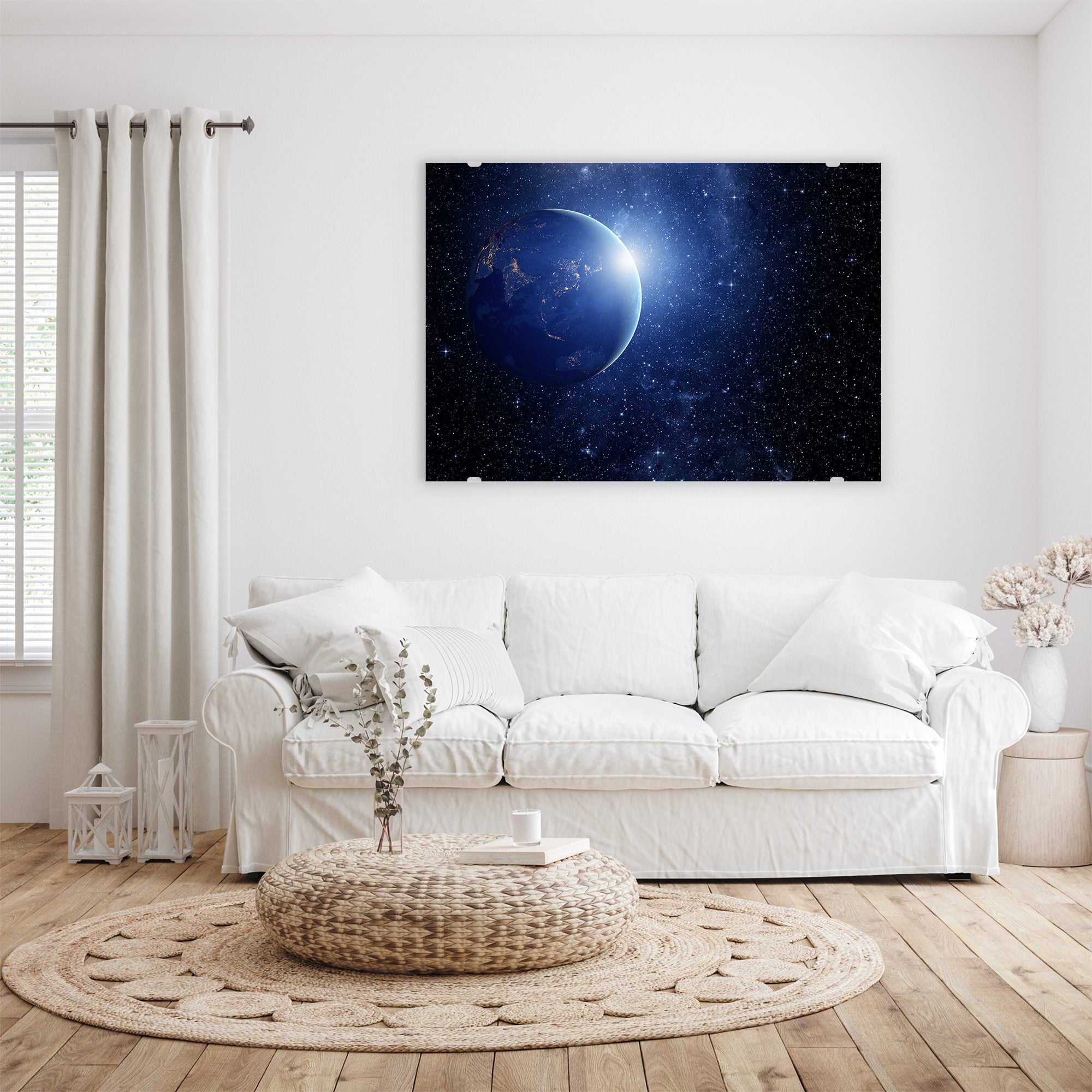 Wandbild - Bild der Sterne und Planet