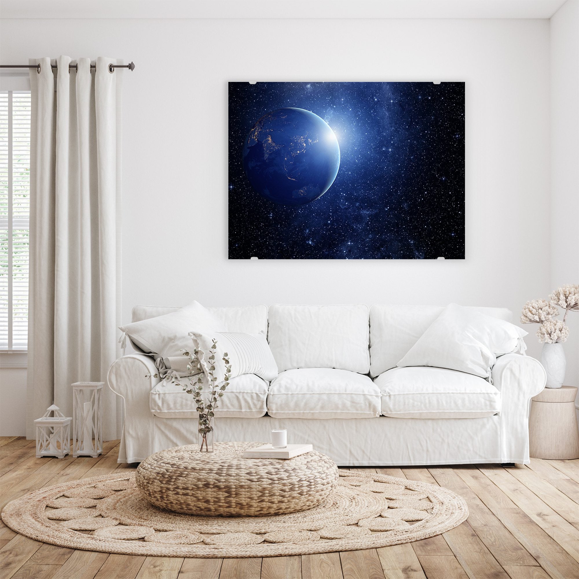 Wandbild - Bild der Sterne und Planet