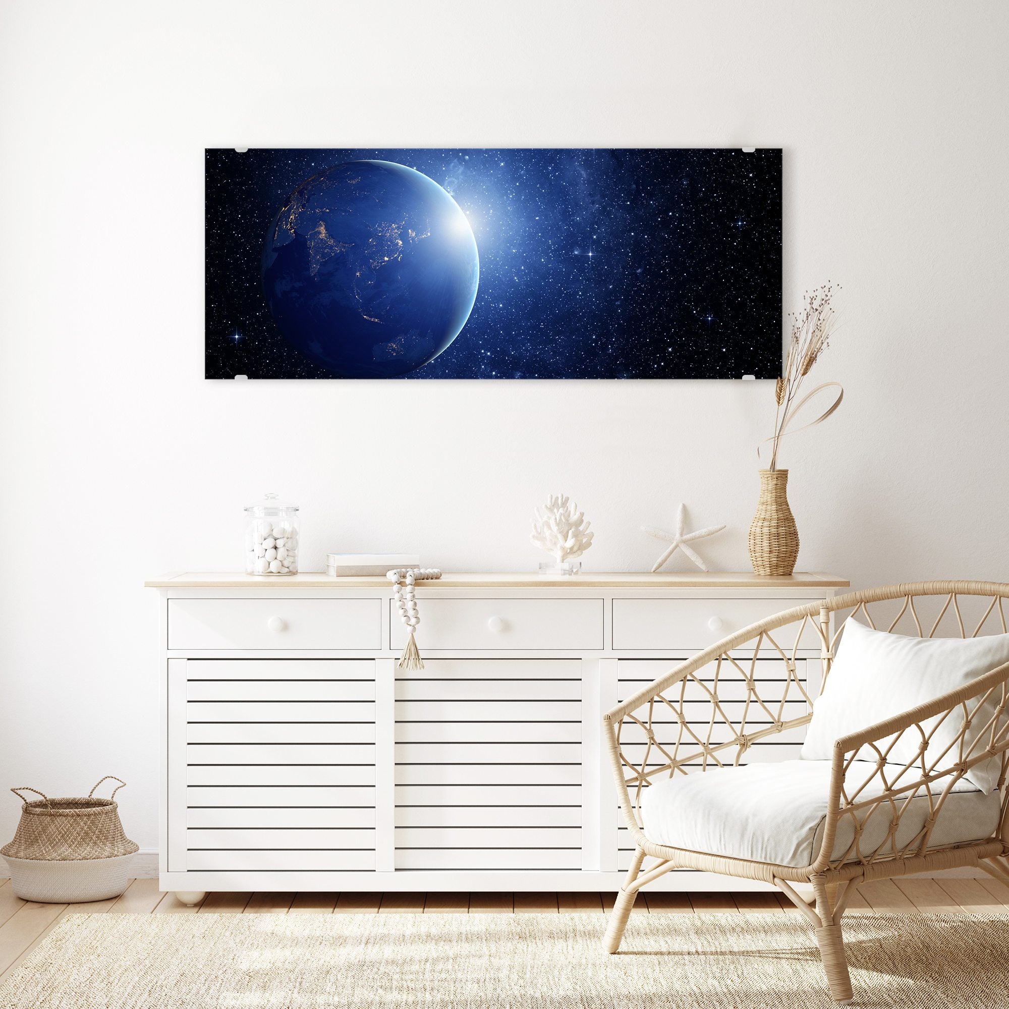 Wandbild - Bild der Sterne und Planet