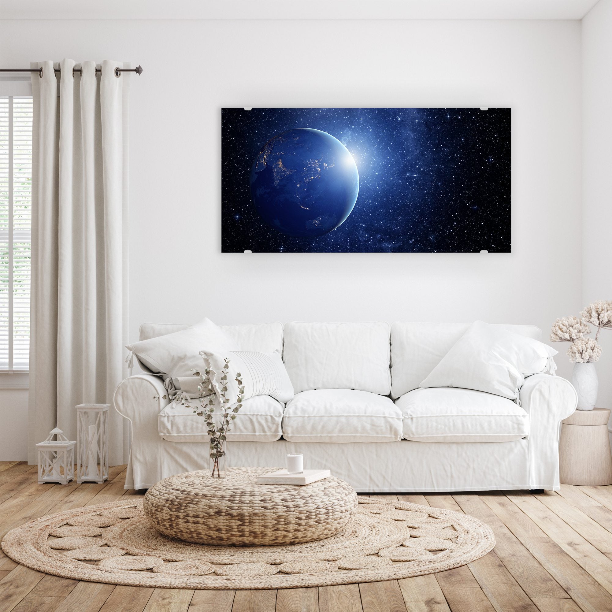 Wandbild - Bild der Sterne und Planet