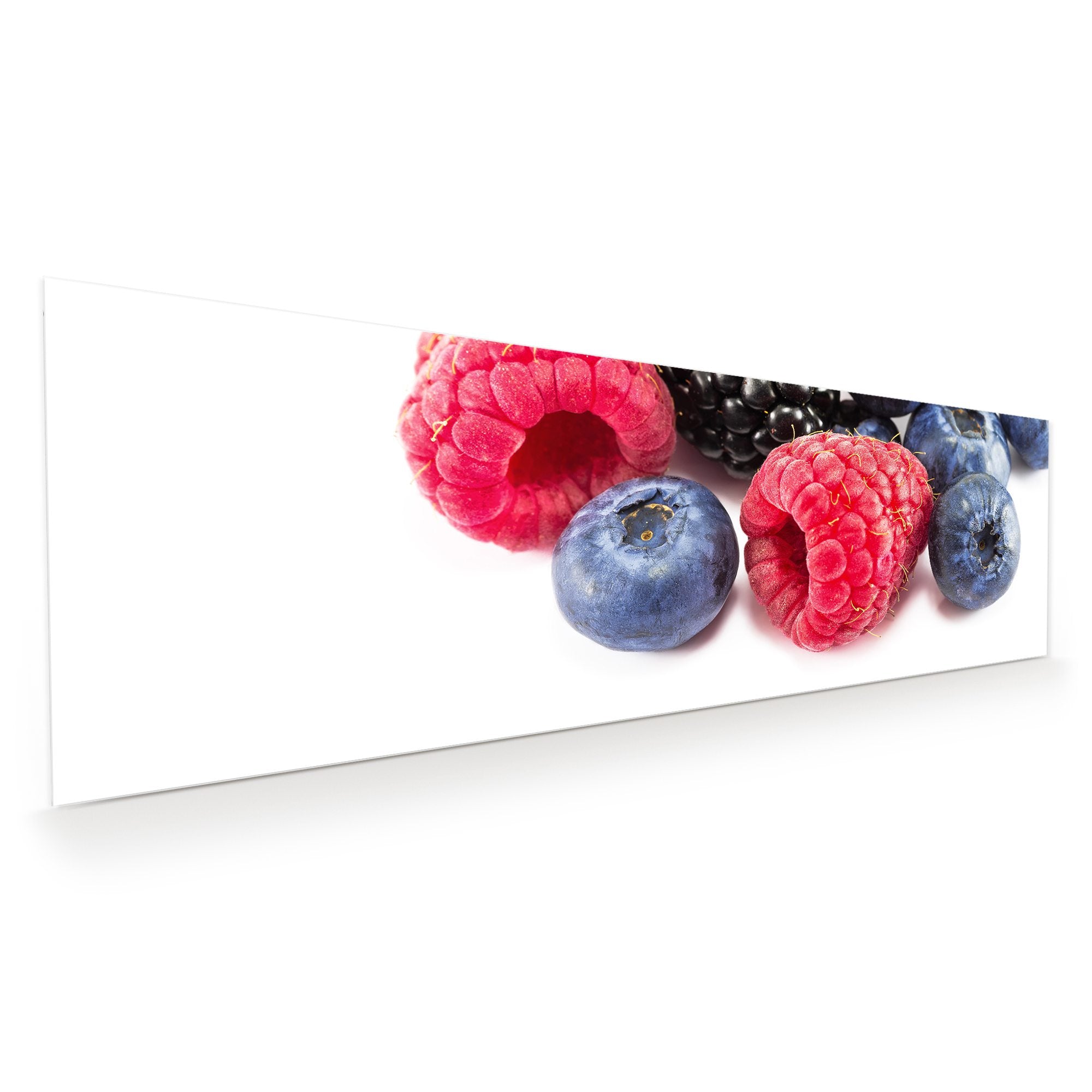 Wandbild - Frische und reife Beeren