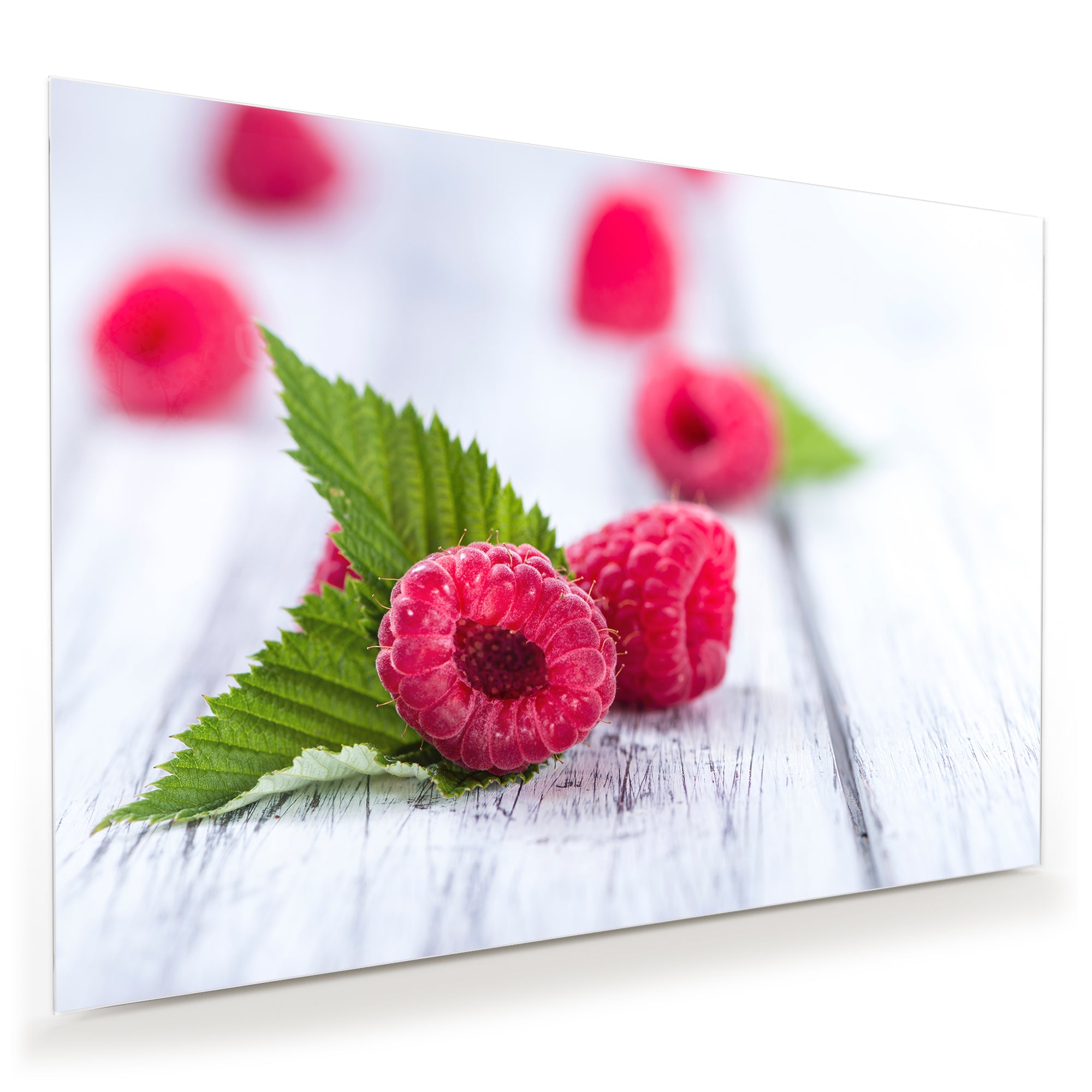 Wandbild - Himbeeren im Schatten