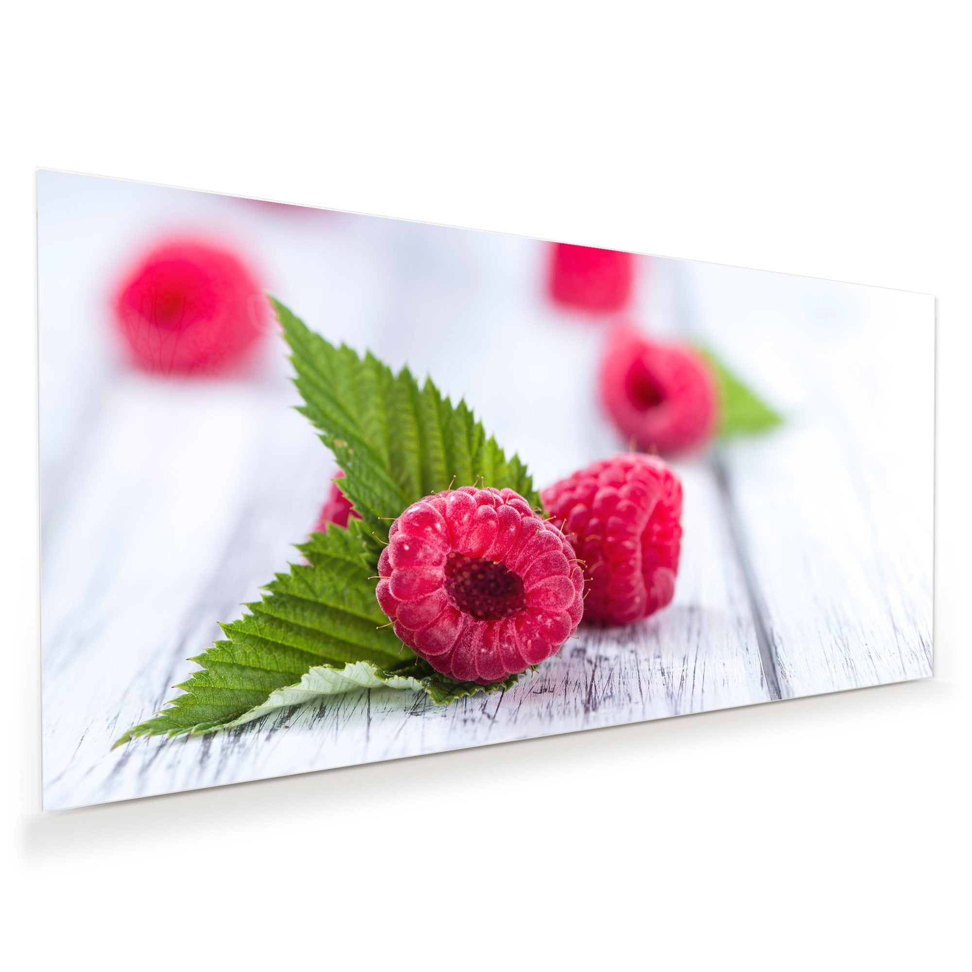 Wandbild - Himbeeren im Schatten