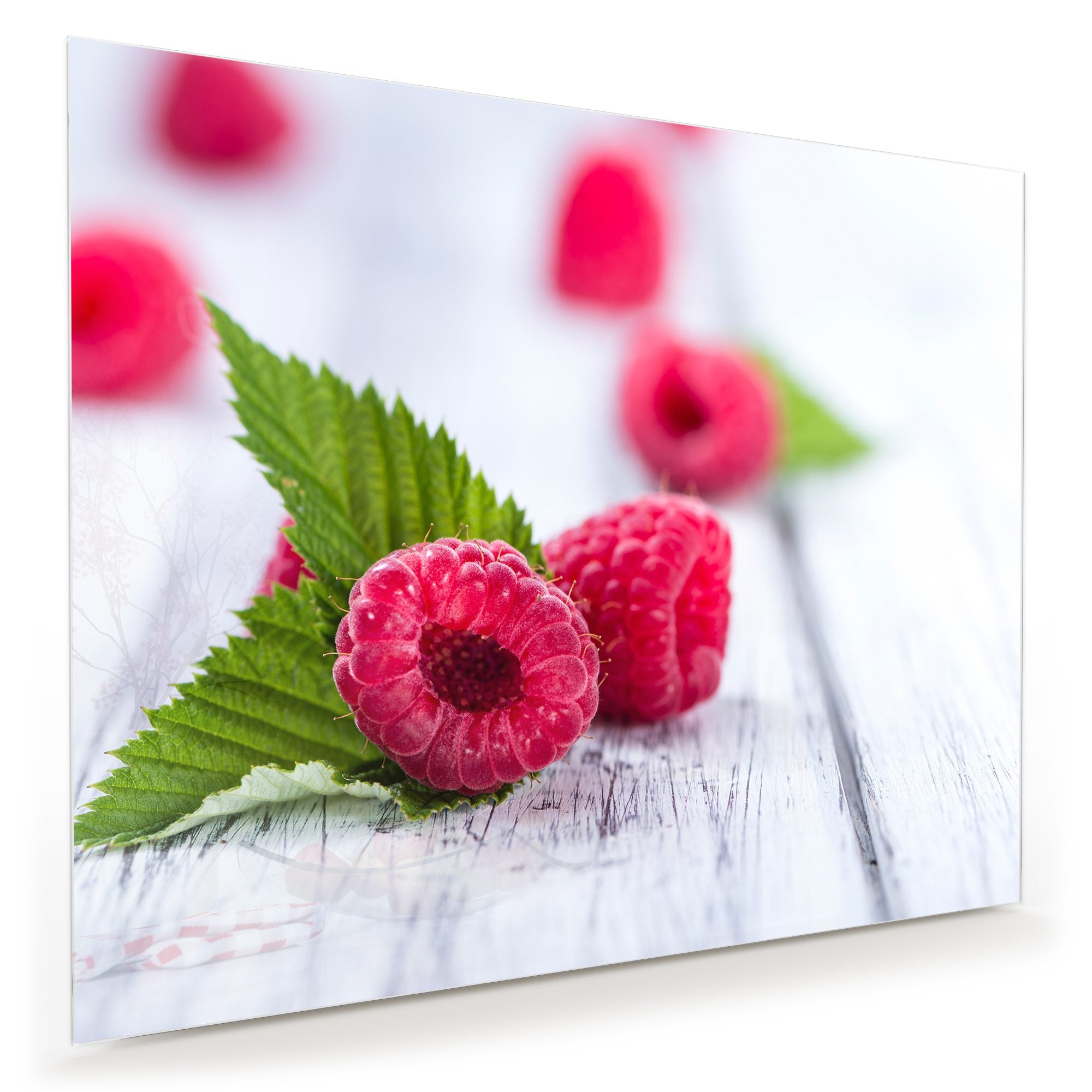 Wandbild - Himbeeren im Schatten