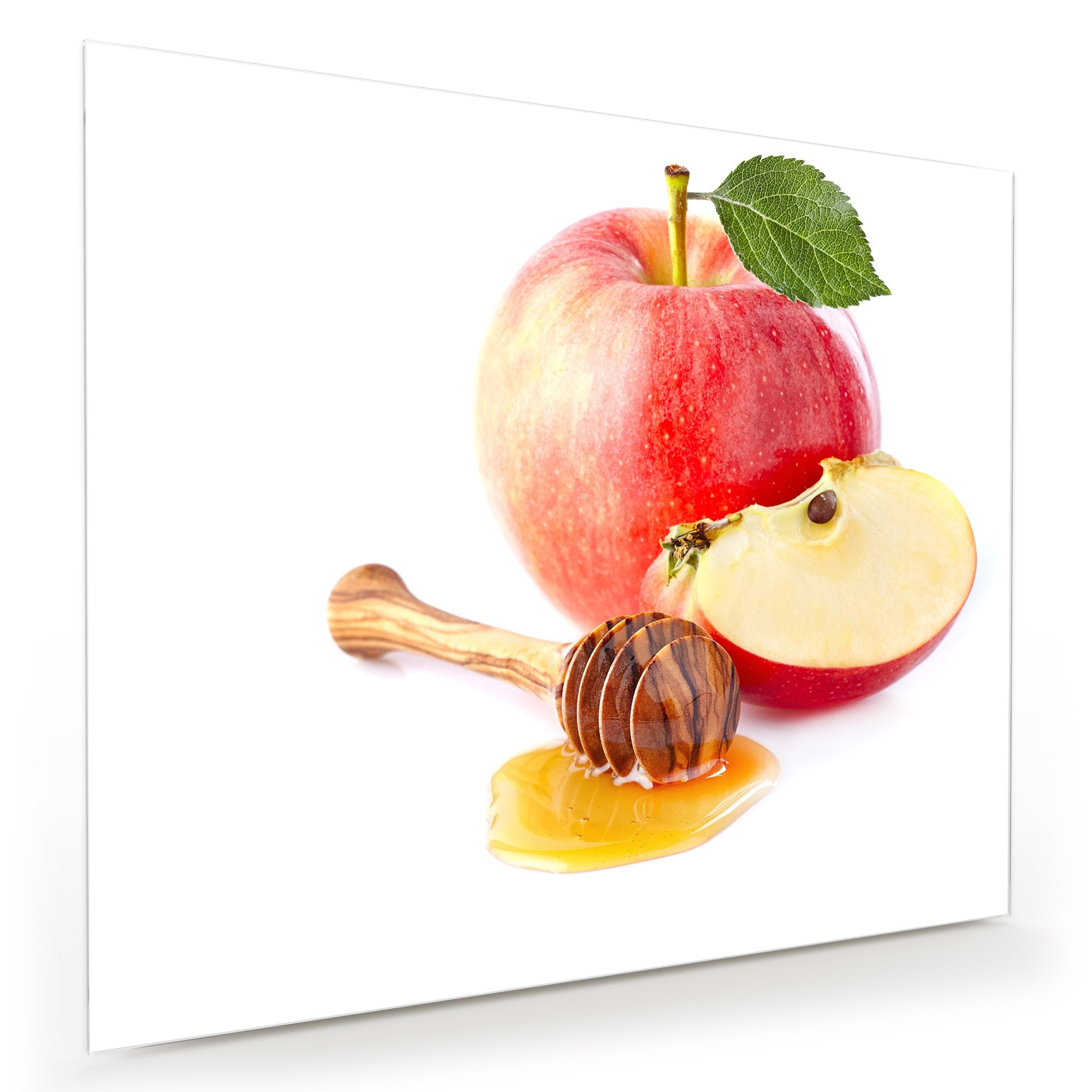 Wandbild - Apfel und Honig