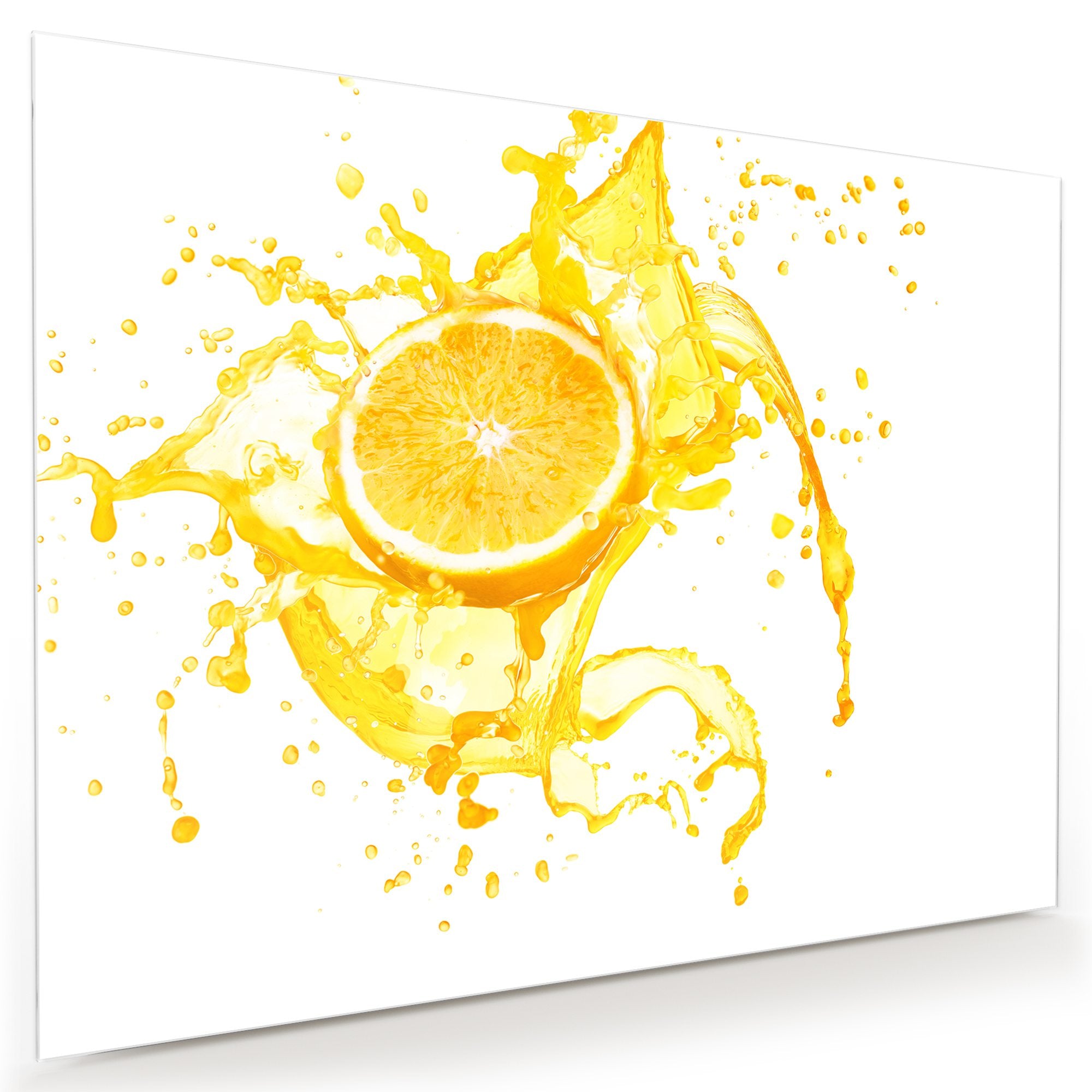 Wandbild - Orangensaft