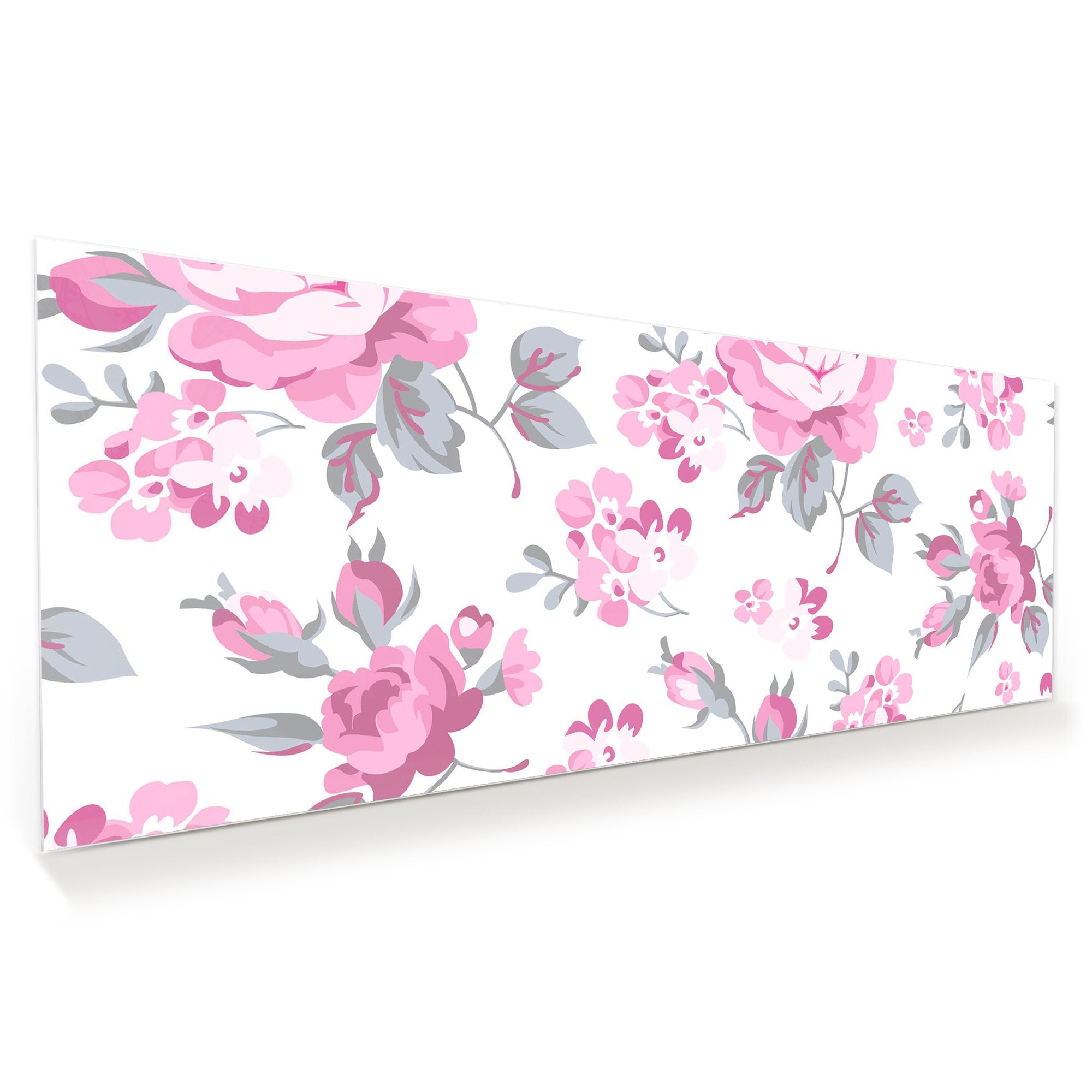 Wandbild - Blumenmuster