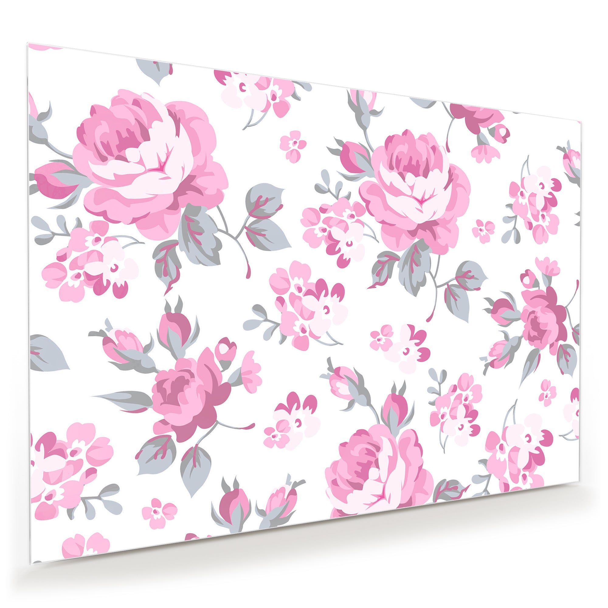 Wandbild - Blumenmuster