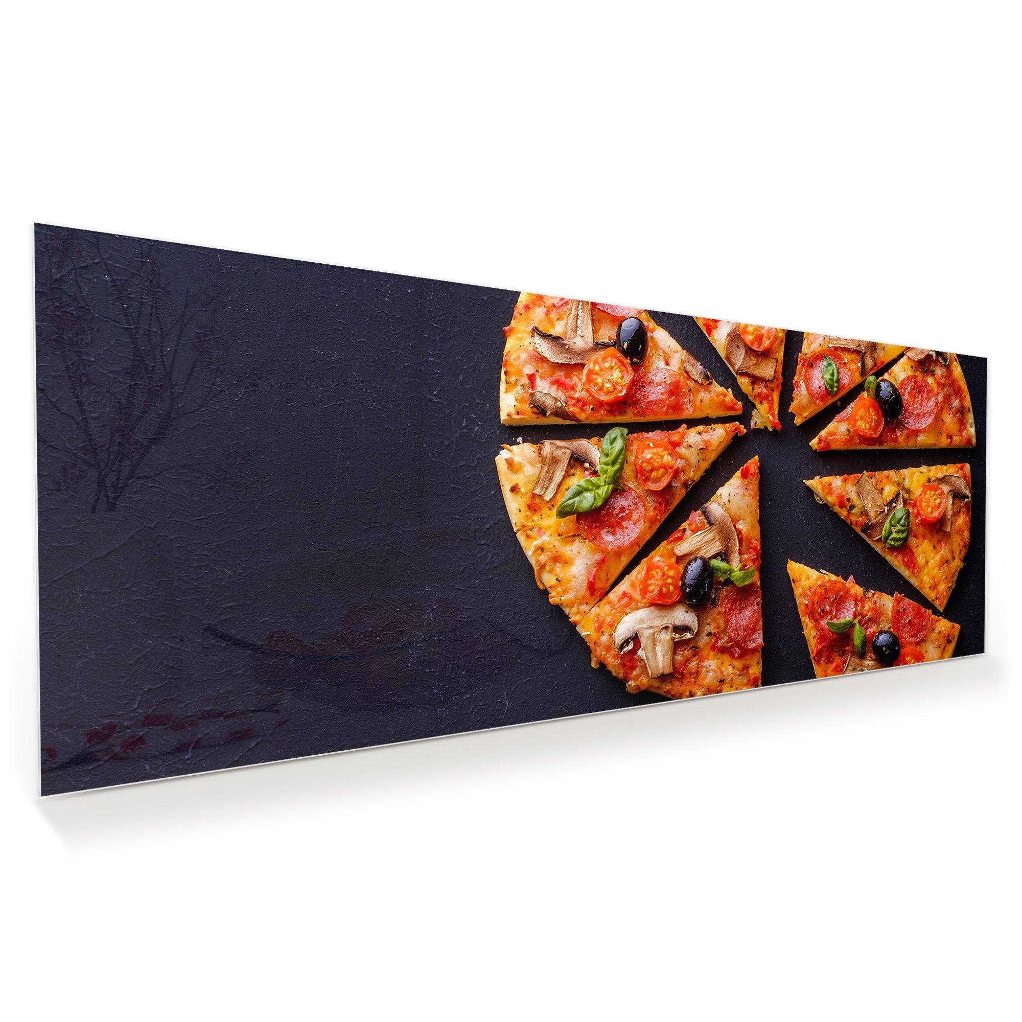 Wandbild - Pizzadreiecke