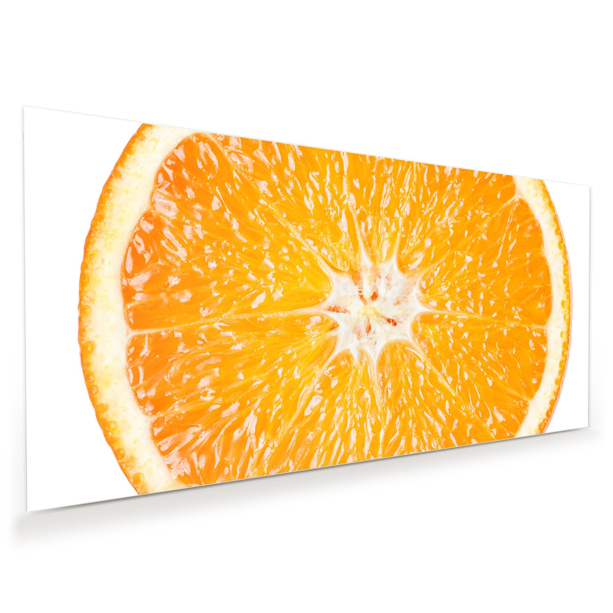 Wandbild - Orangenscheibe