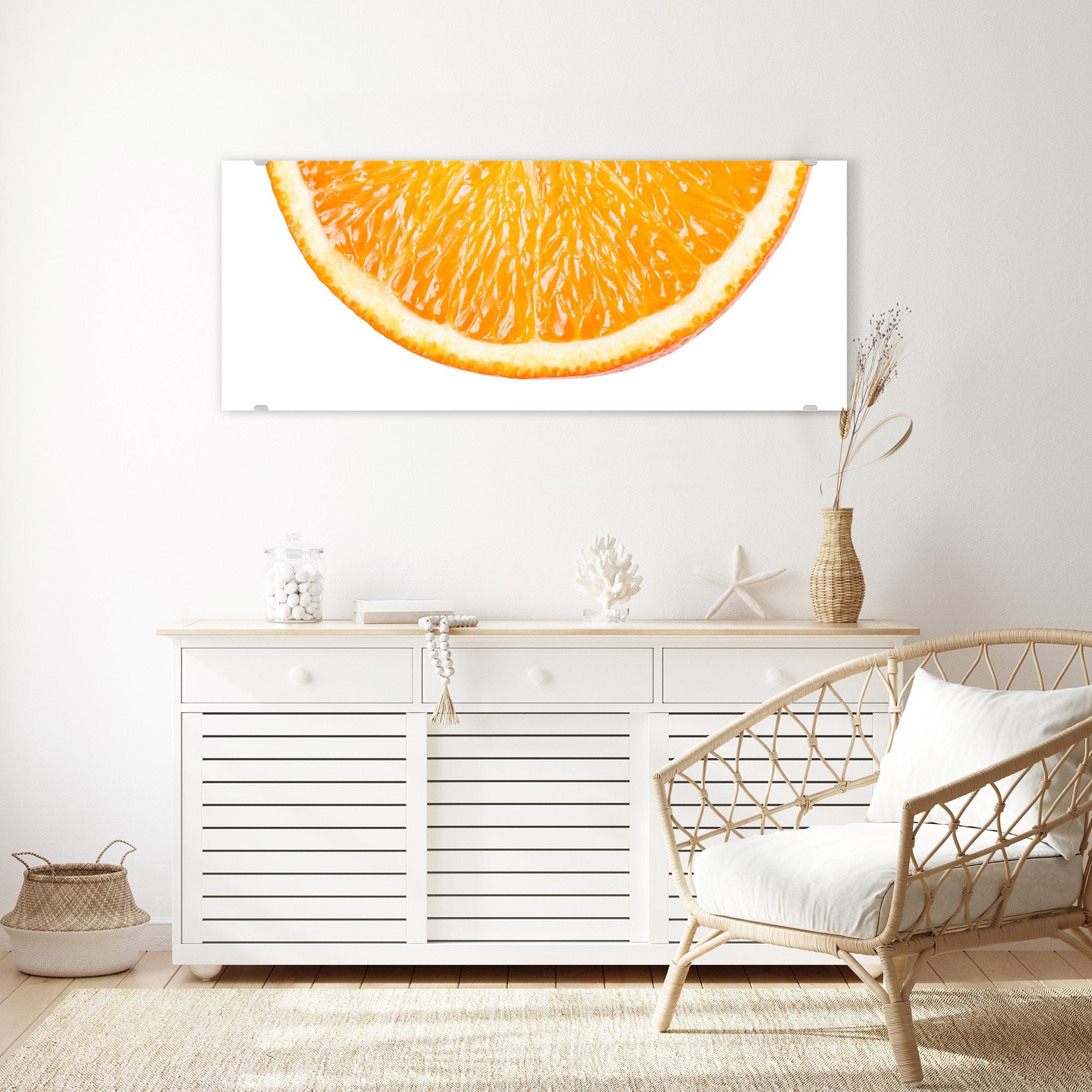 Wandbild - Orangenscheibe