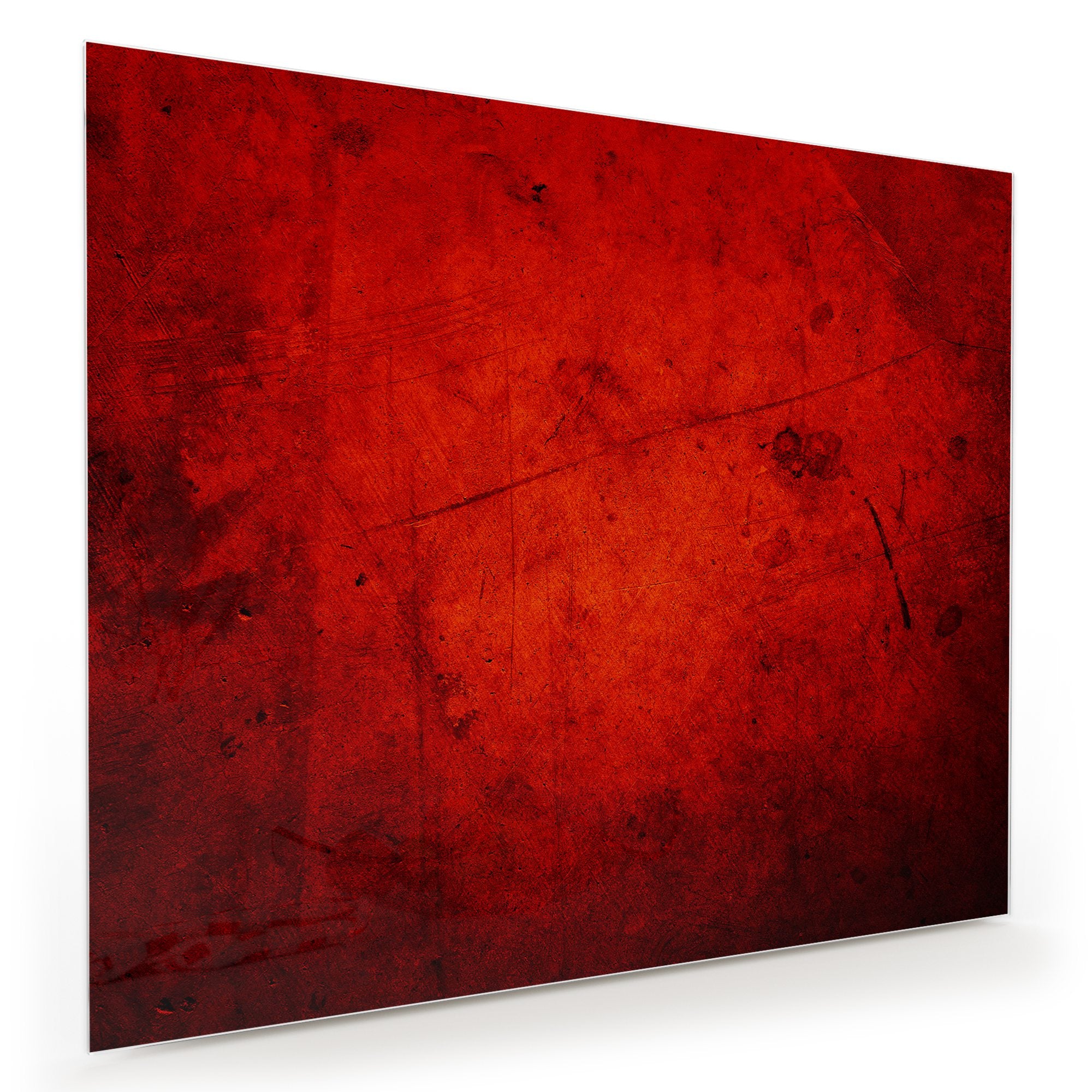 Wandbild - Roter Hintergrund