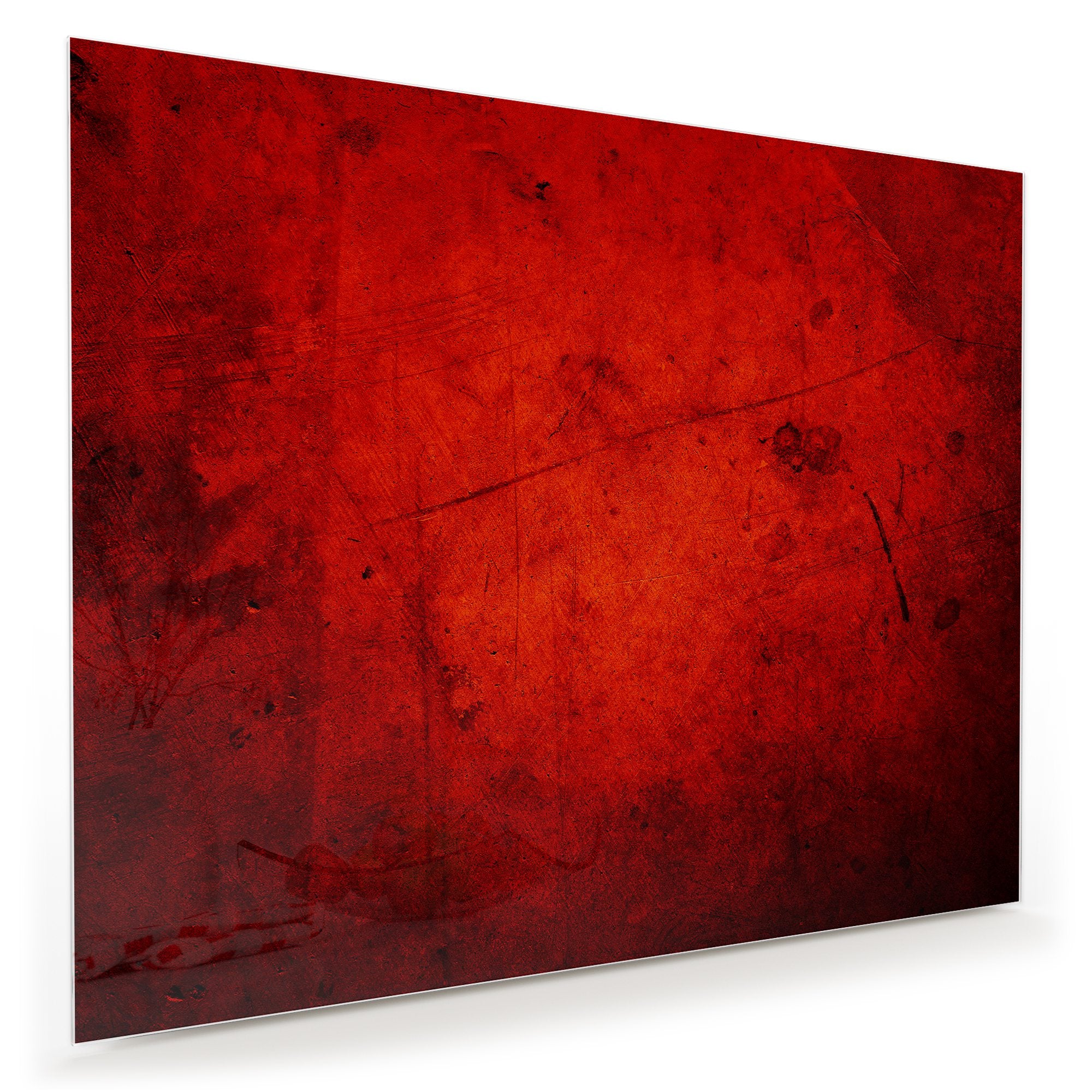 Wandbild - Roter Hintergrund