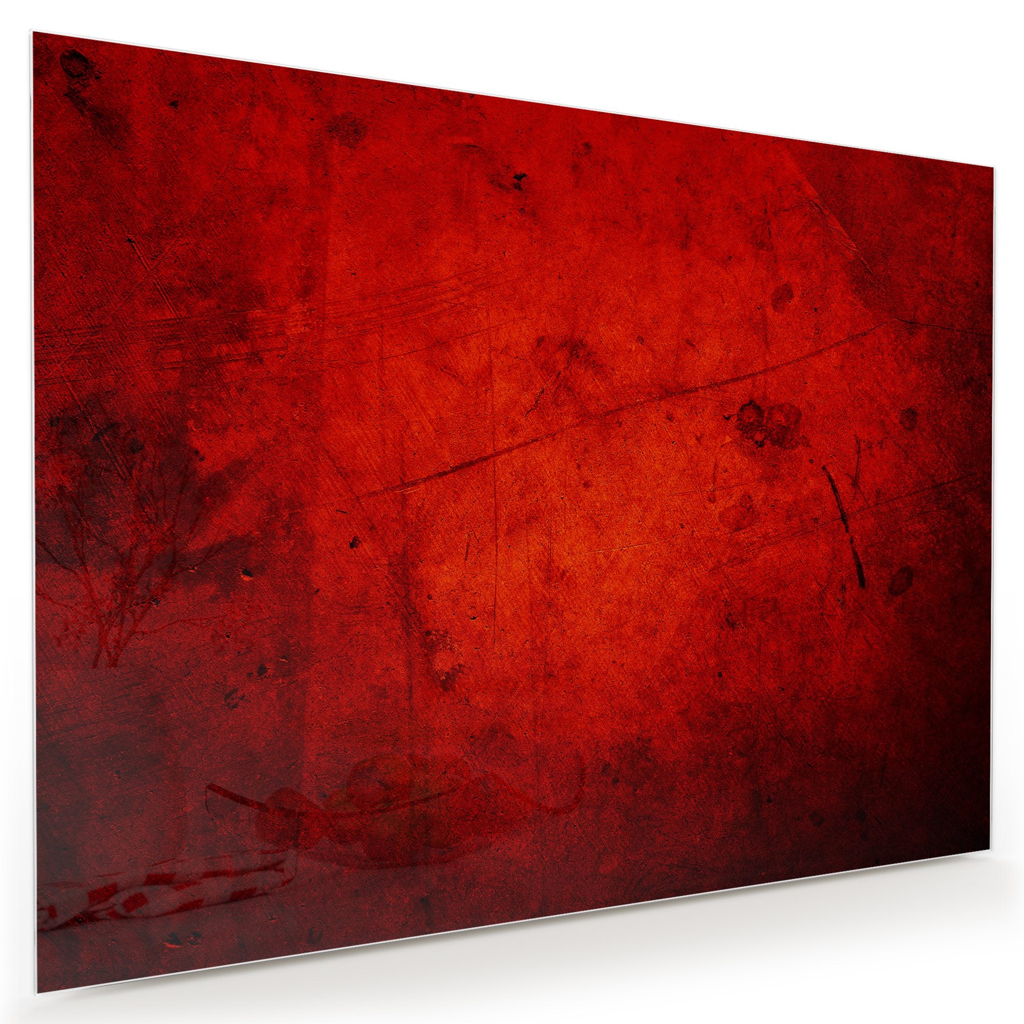 Wandbild - Roter Hintergrund