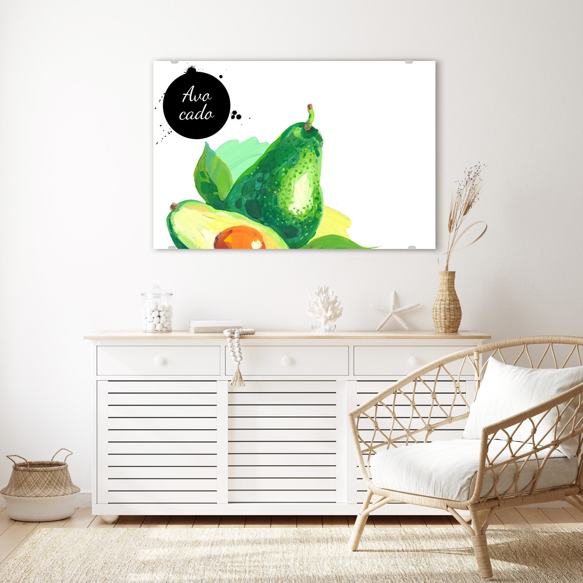 Wandbild - Design aus Avocado