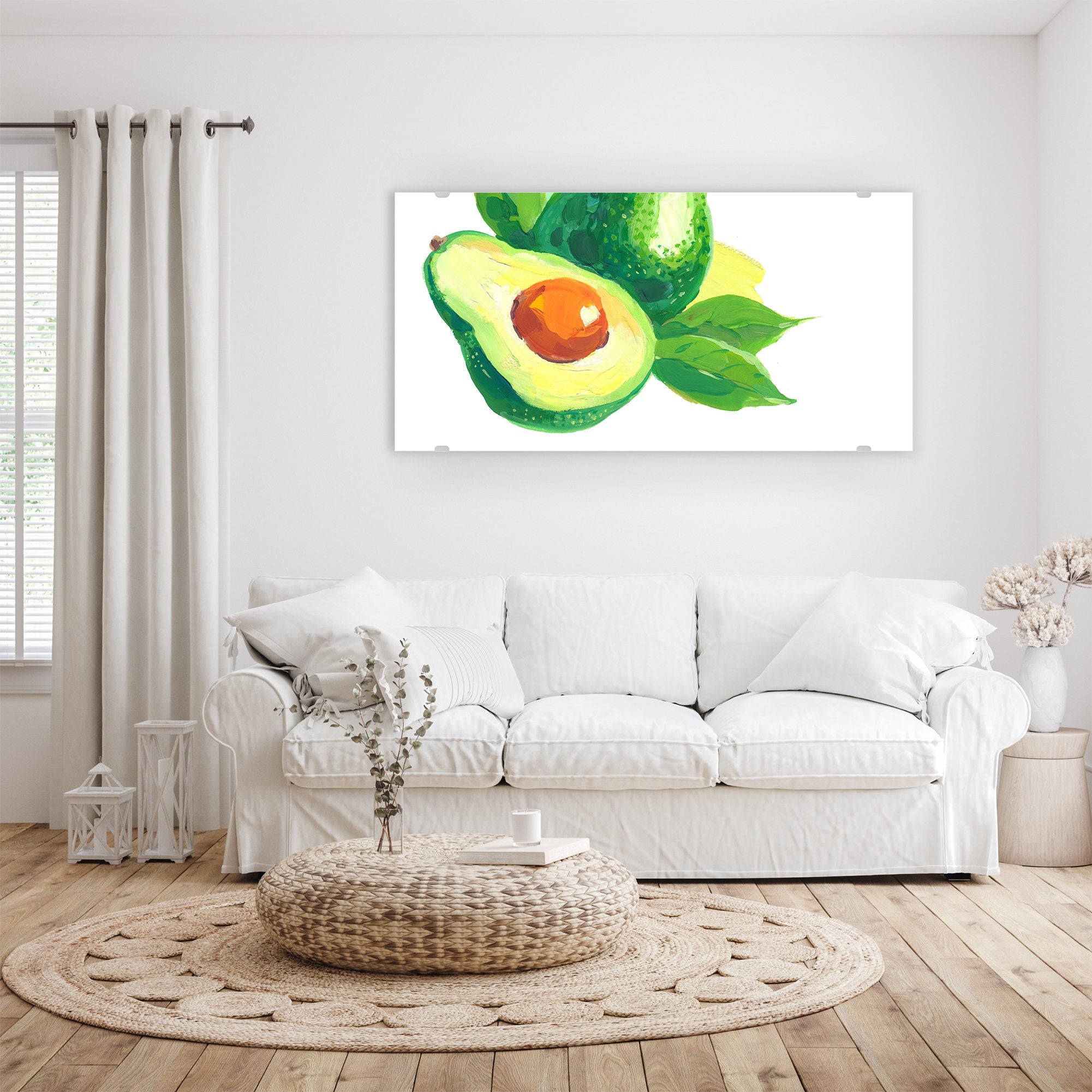 Wandbild - Design aus Avocado