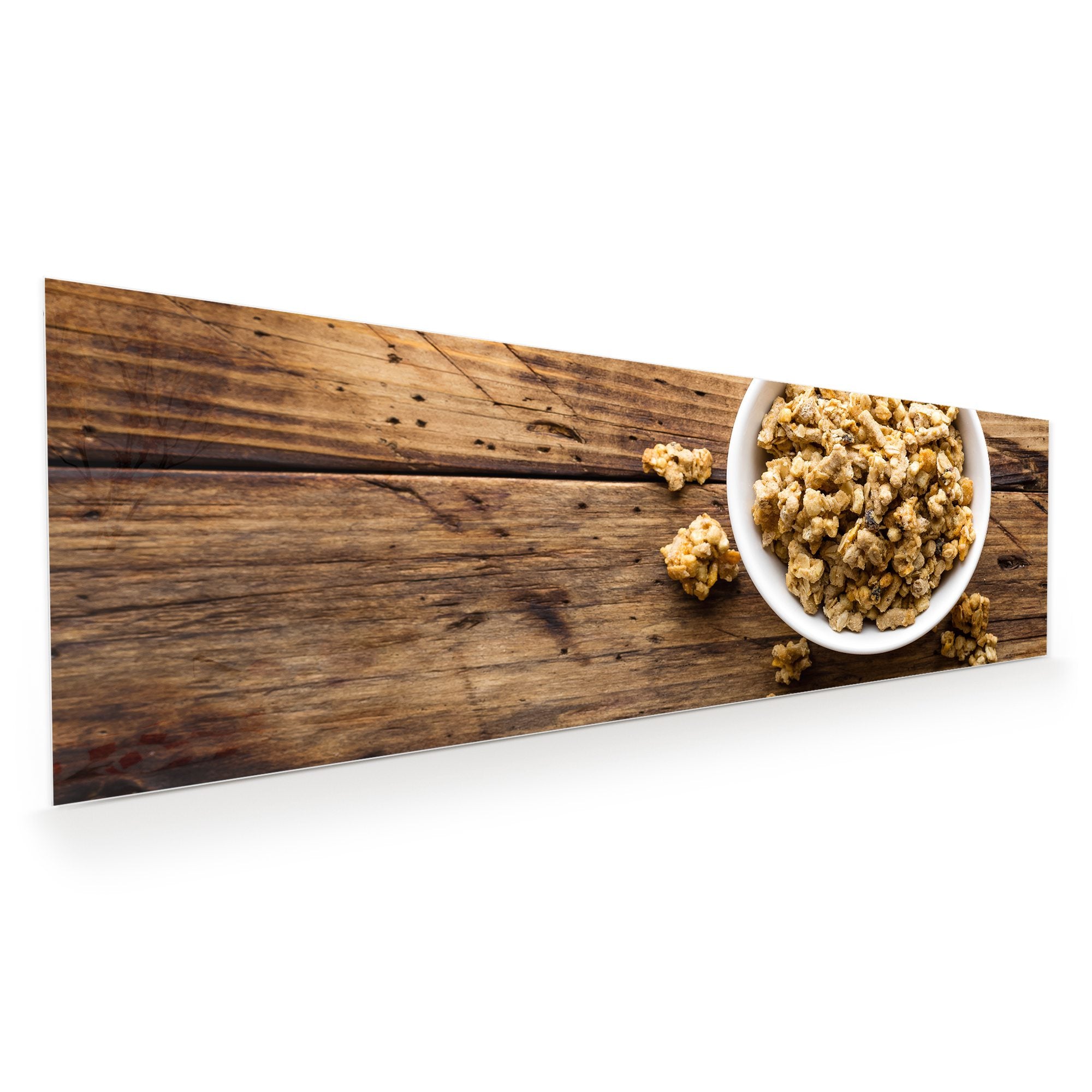 Wandbild - Granola in Tasse