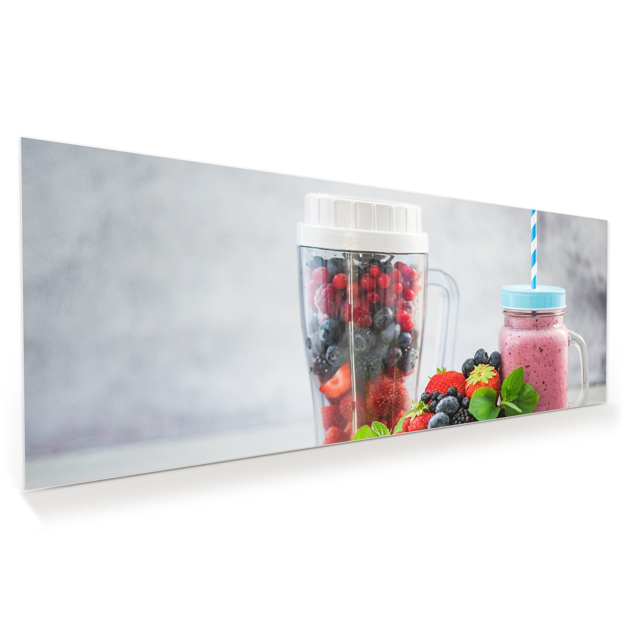 Wandbild - Smoothie aus Beeren